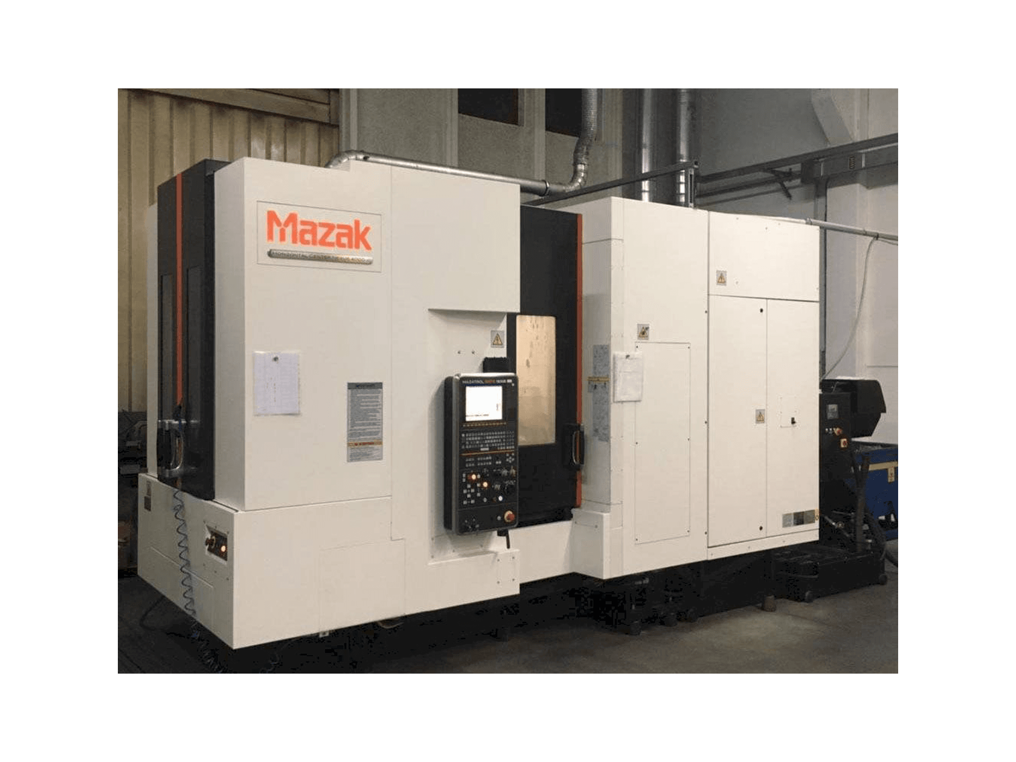 Vooraanzicht van Mazak HC Nexus 4000 MK II machine