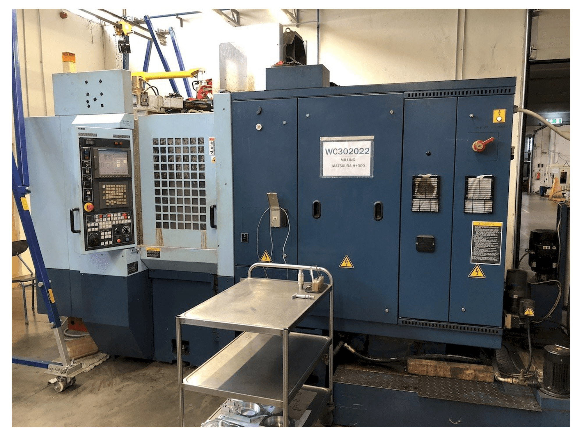 Vooraanzicht van Matsuura H Plus-300 machine