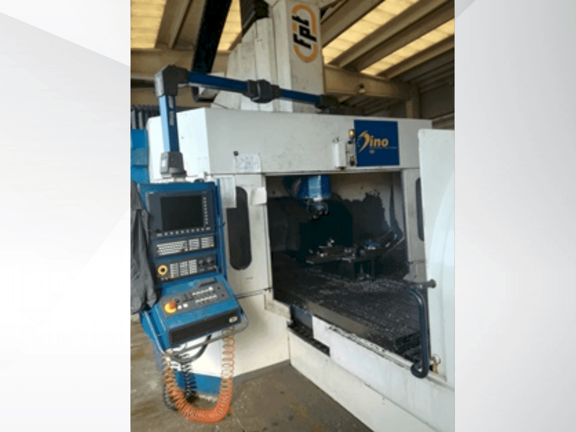 Vooraanzicht van FPT DINO machine