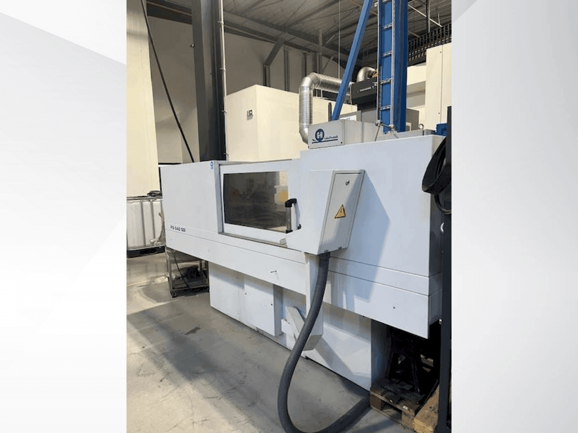 Vooraanzicht van GEIBEL & HOTZ FS 640 SD machine