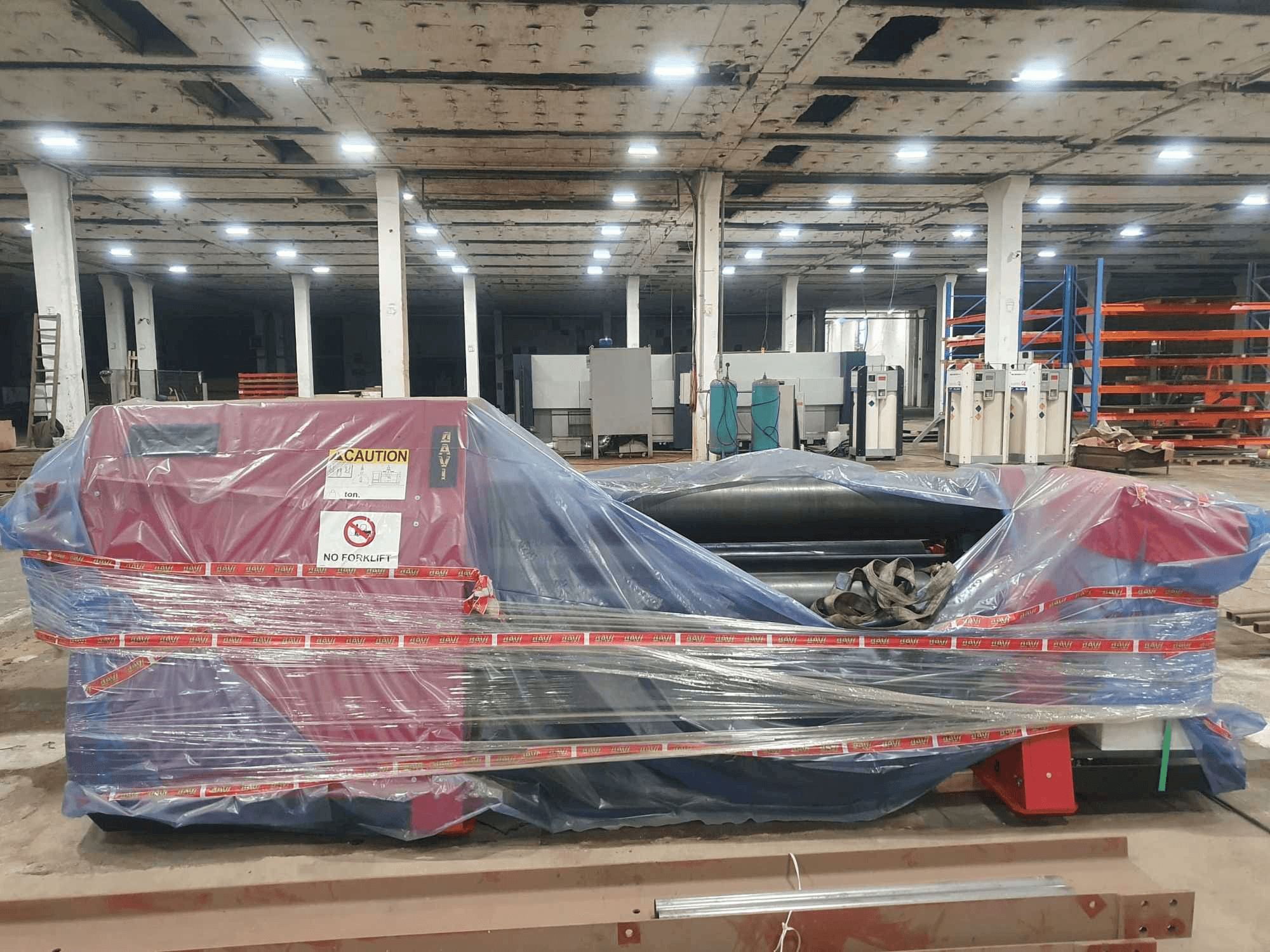 Vooraanzicht van Davi MCB E20 machine