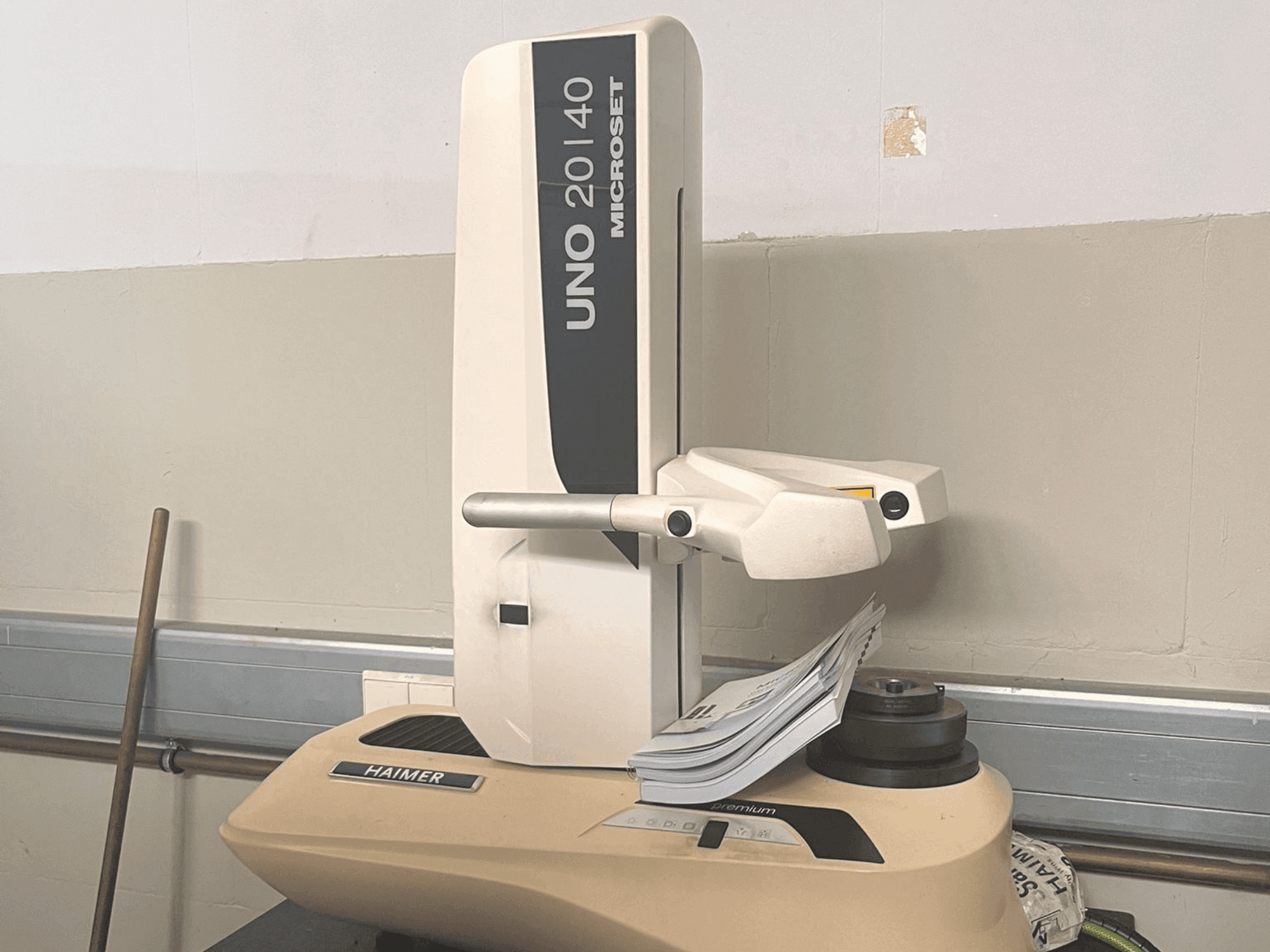 Vooraanzicht van HAIMER UNO 20|40 machine