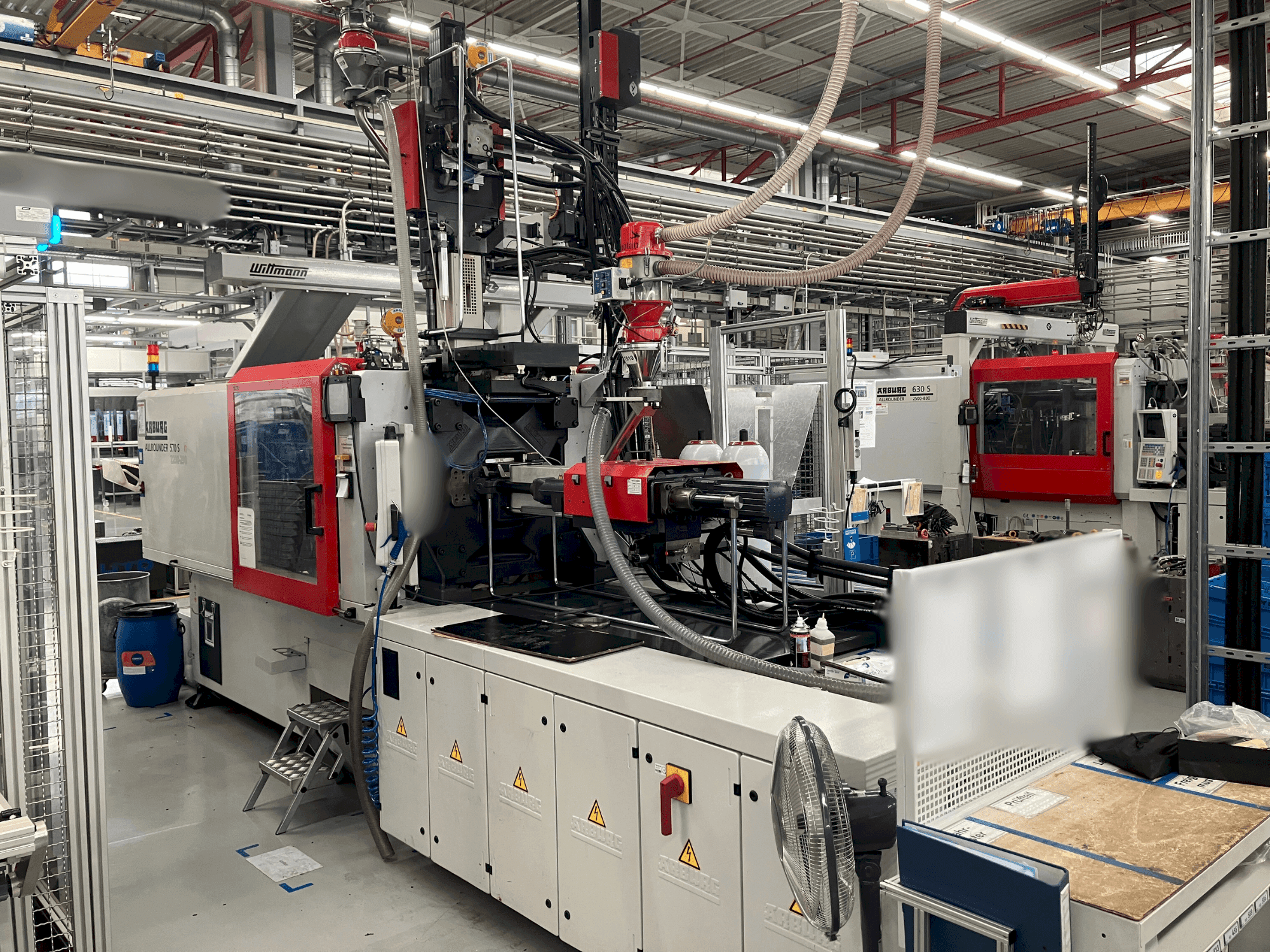 Vooraanzicht van Arburg Allrounder 570 S 2200-290 / 170 machine