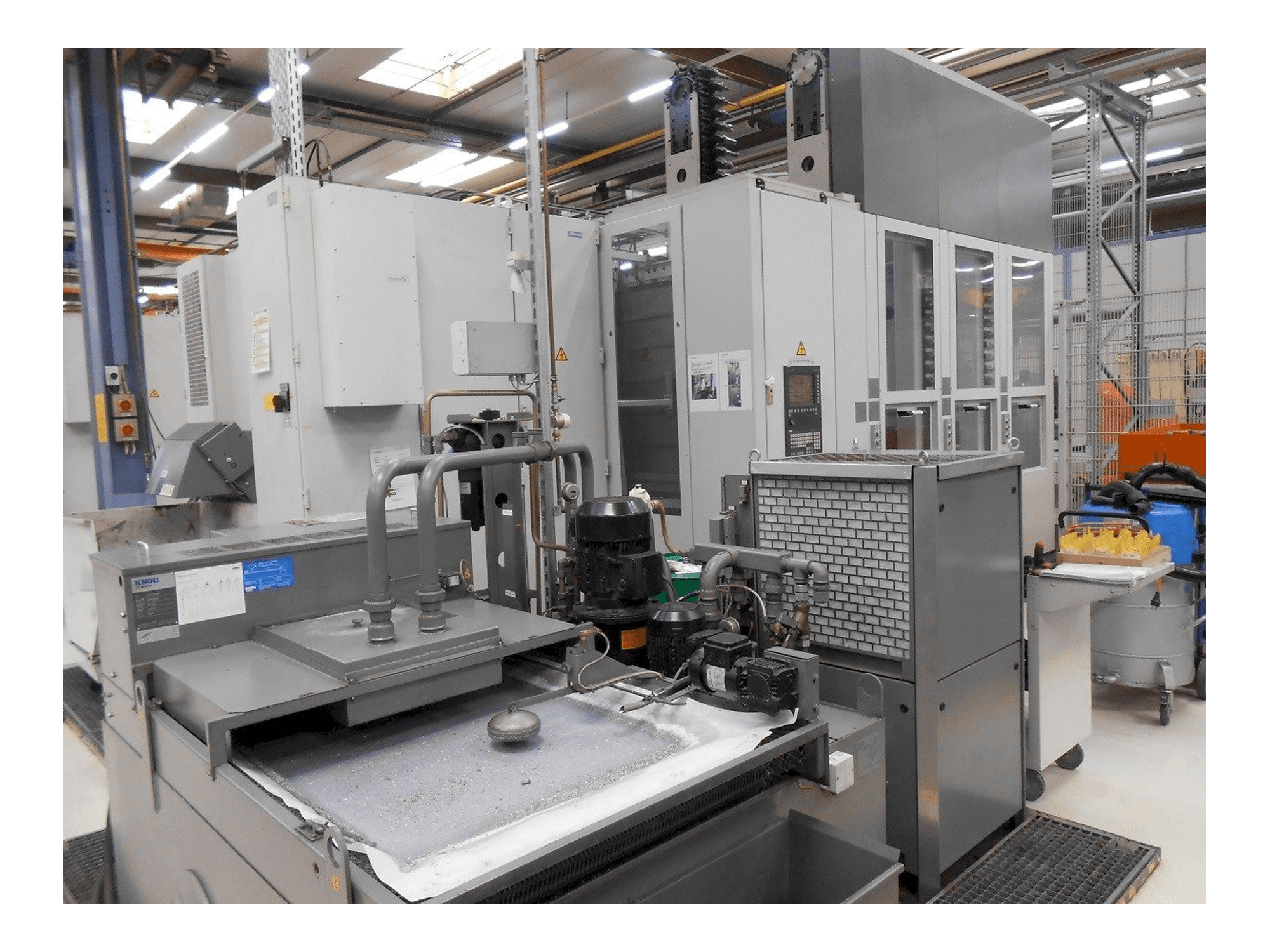 Vooraanzicht van Heckert HEC 500 D XXL machine