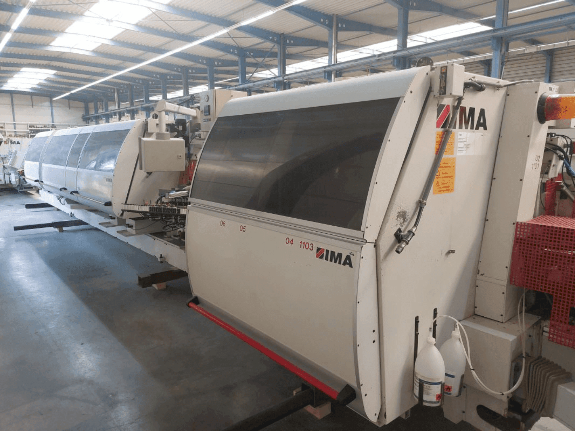 Vooraanzicht van WEHRMANN COMBIMA machine