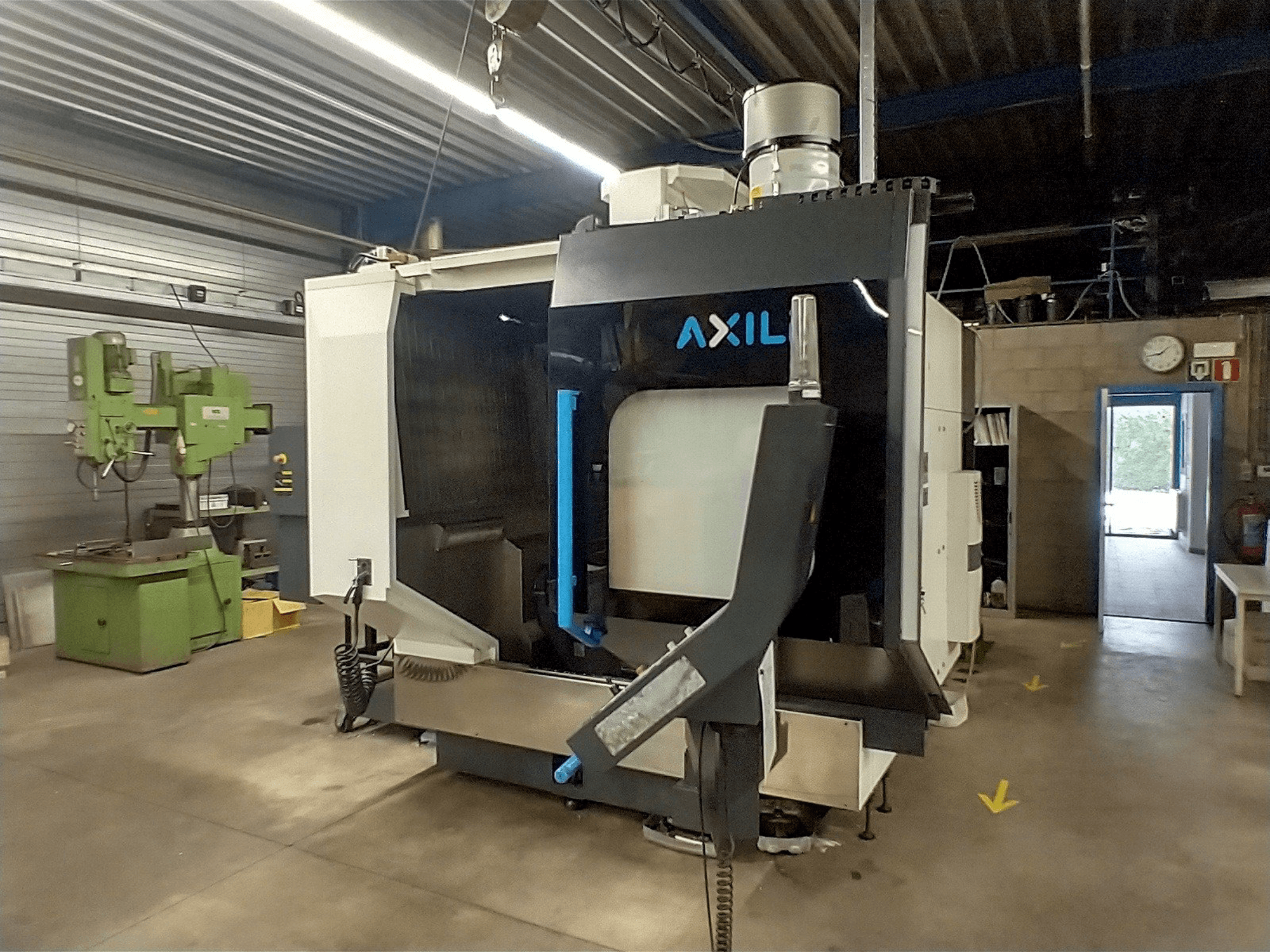 Vooraanzicht van AXILE G6 Compact machine
