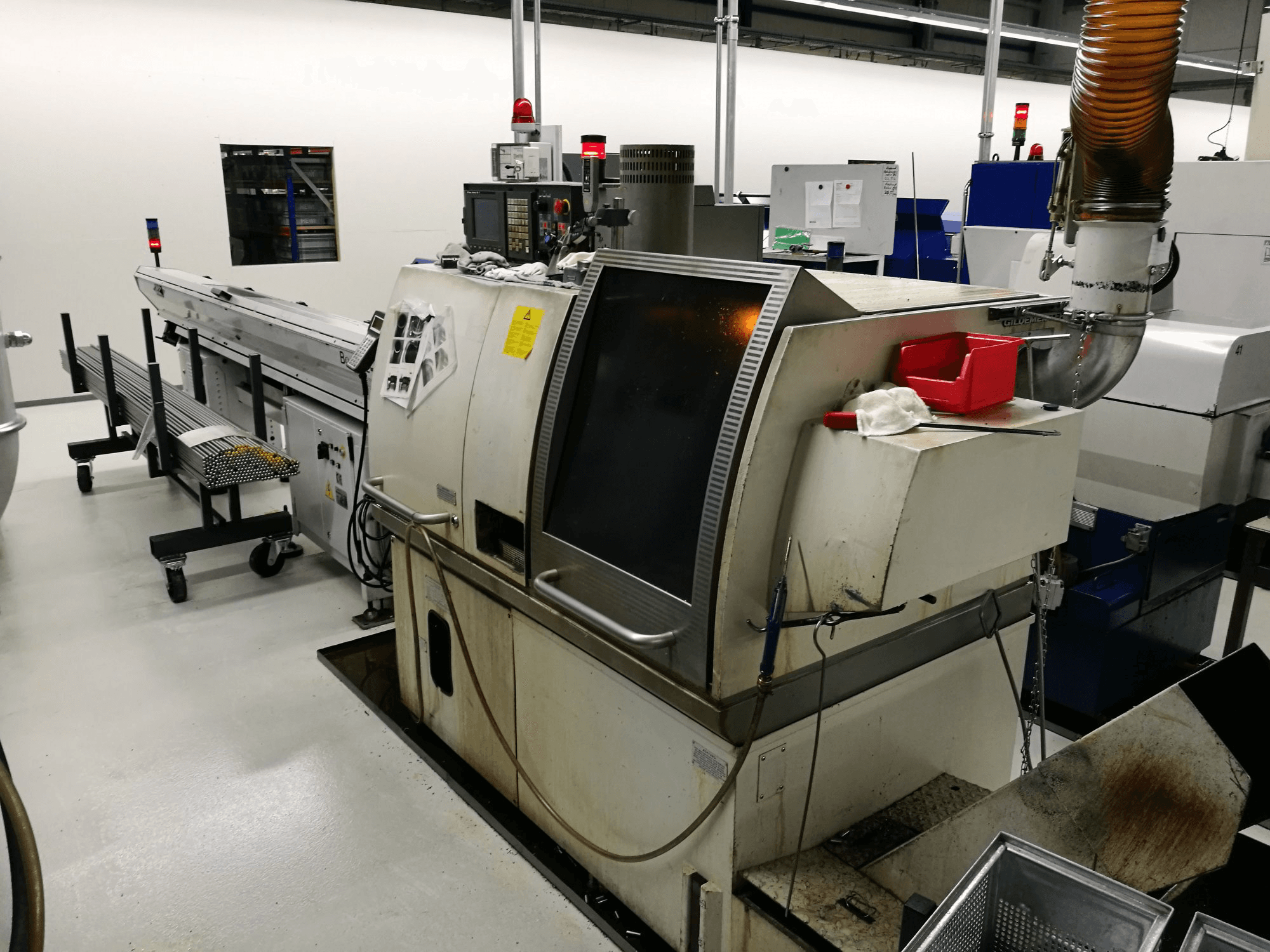 Detail van Gildemeister GD 20 machine