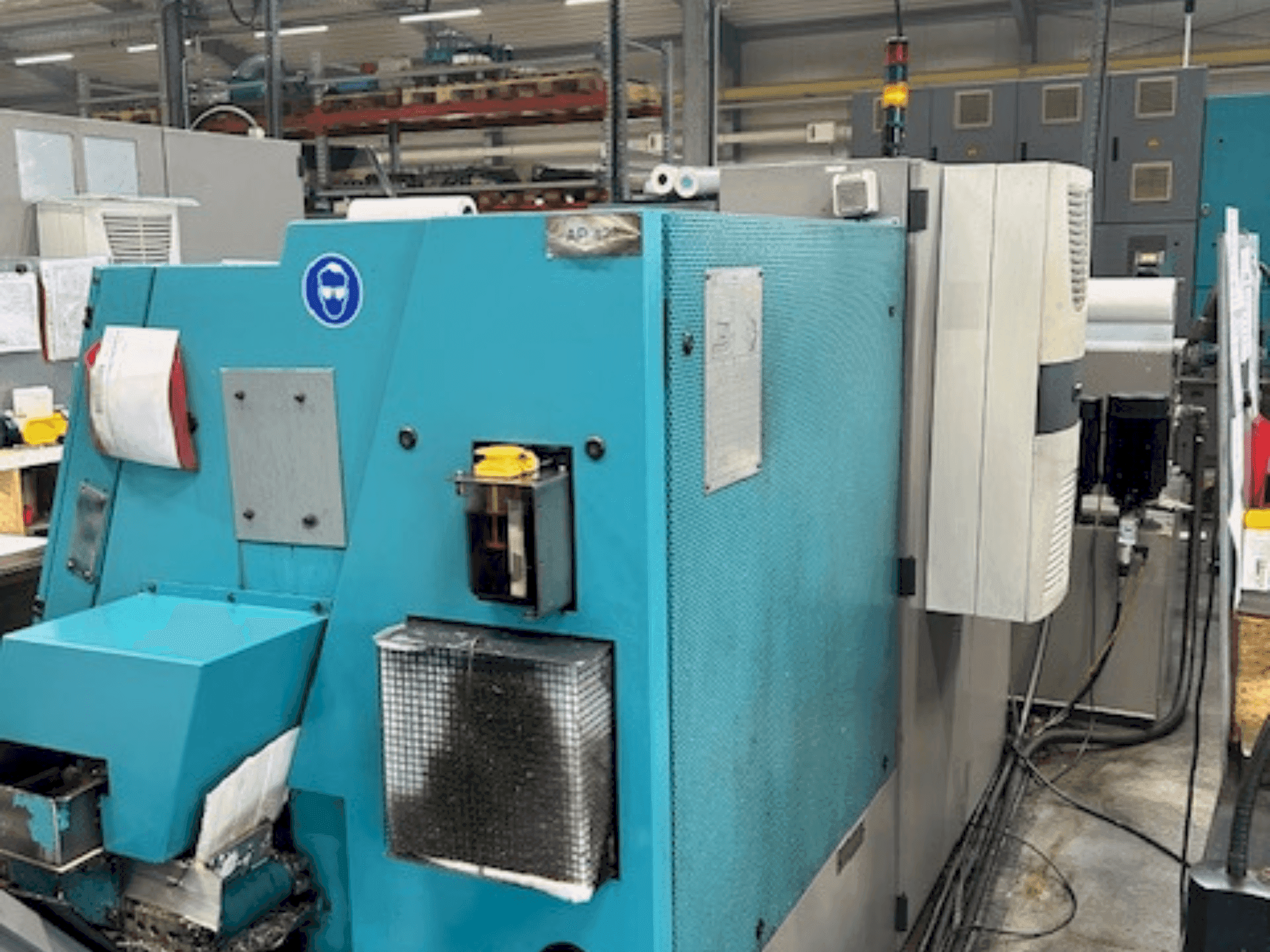 Vooraanzicht van Index C100 machine