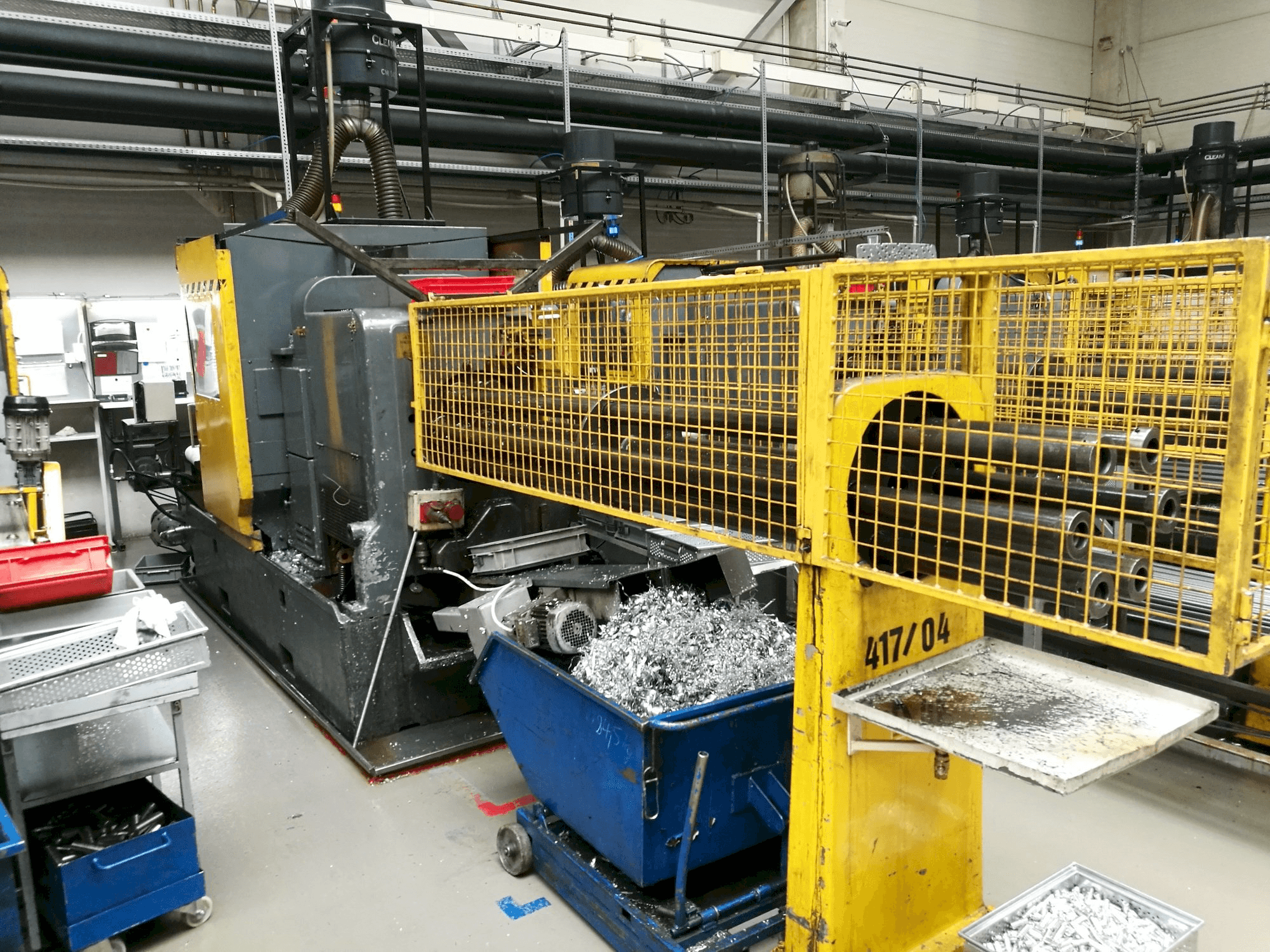 Vooraanzicht van Wickman 1 3/8"-6 machine