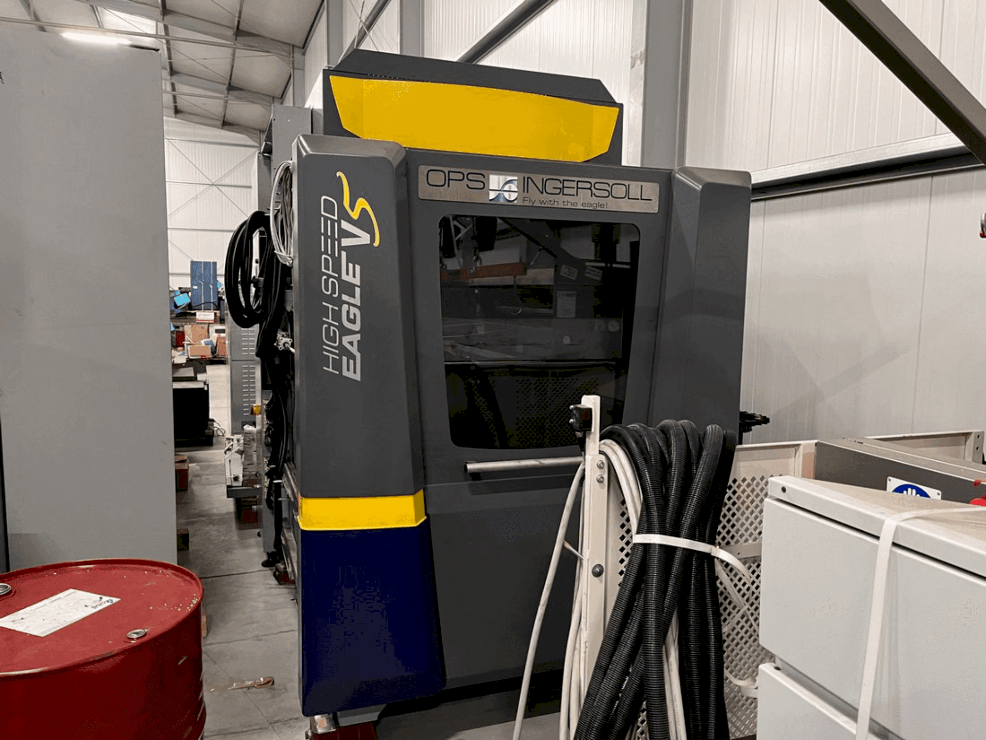 Vooraanzicht van INGERSOLL High Speed Eagle V5 machine