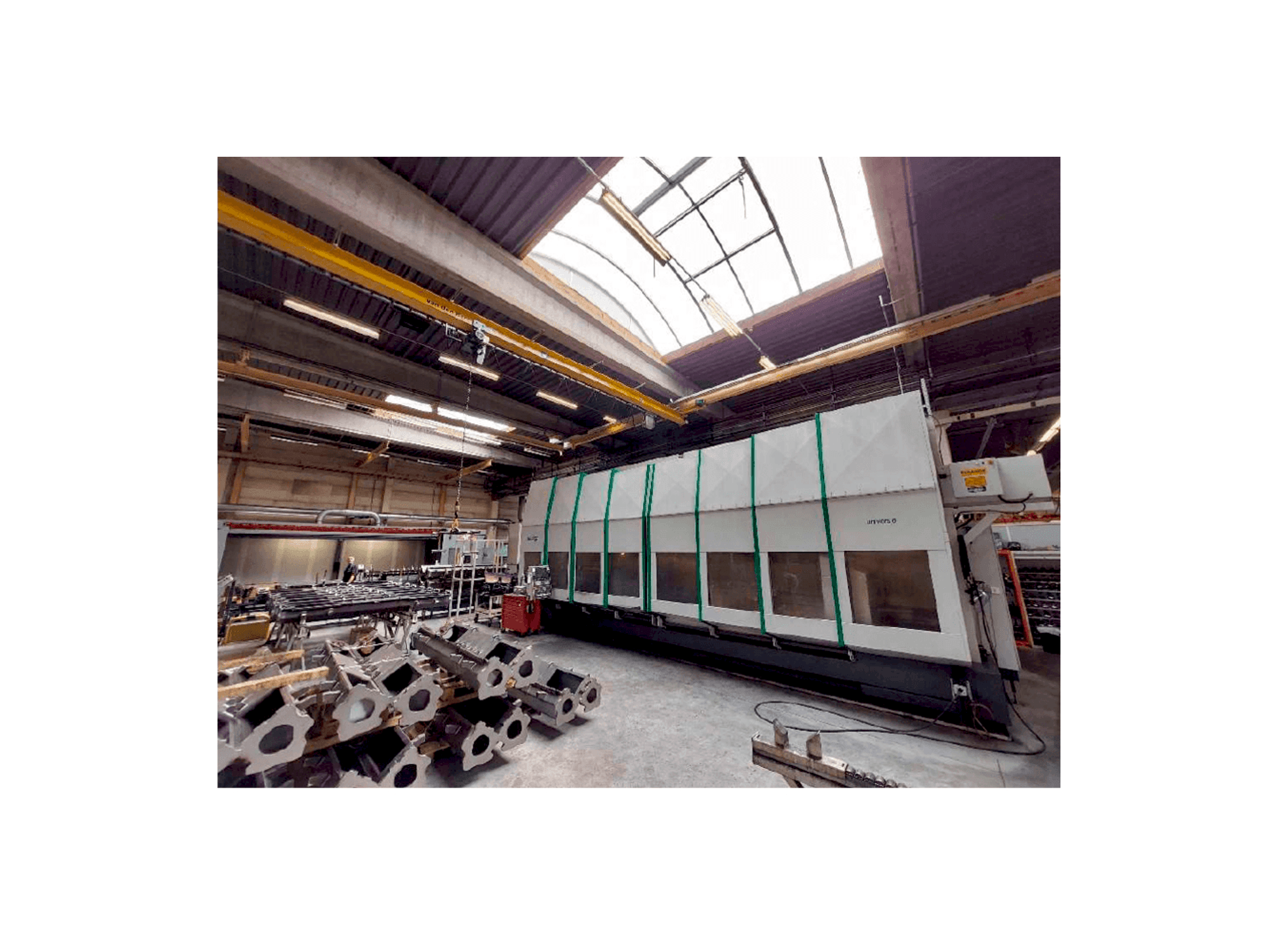 Vooraanzicht van Unisign Univers 6 machine