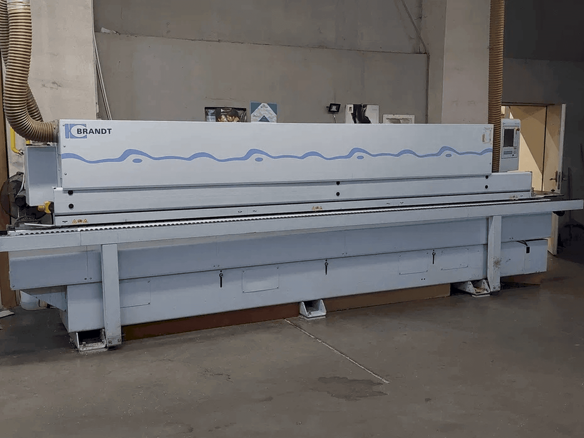Vooraanzicht van BRANDT Optimat KDF 650 C machine