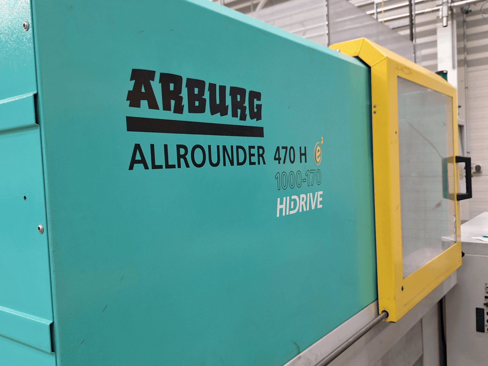 Vooraanzicht van Arburg 470 H 1000-170 machine