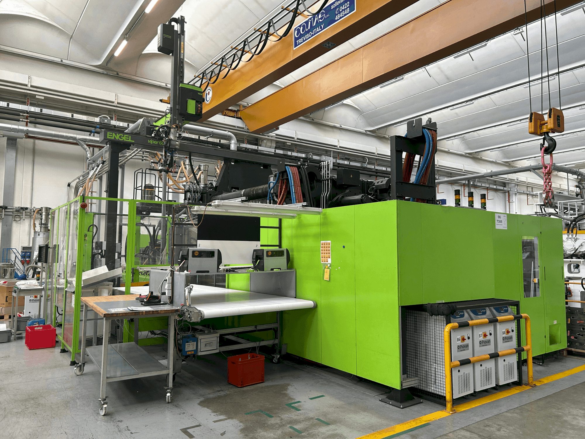 Vooraanzicht van Engel Duo 4500H/4500H/1300H/1300H/1700 combi machine