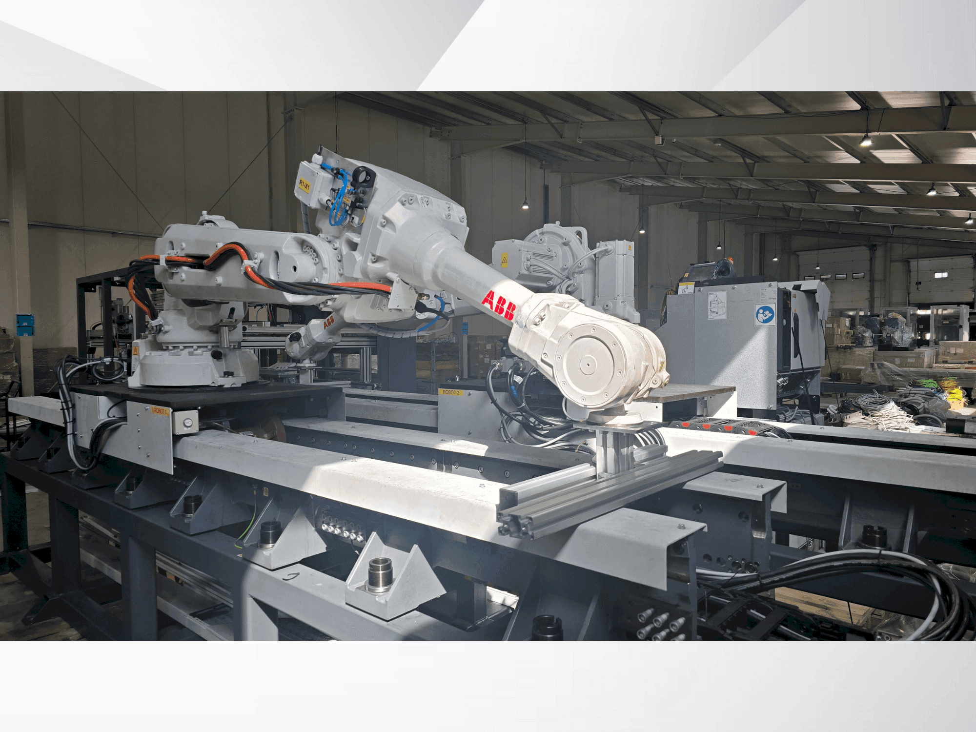 Vooraanzicht van ABB IRB 4600-60/2.05 machine