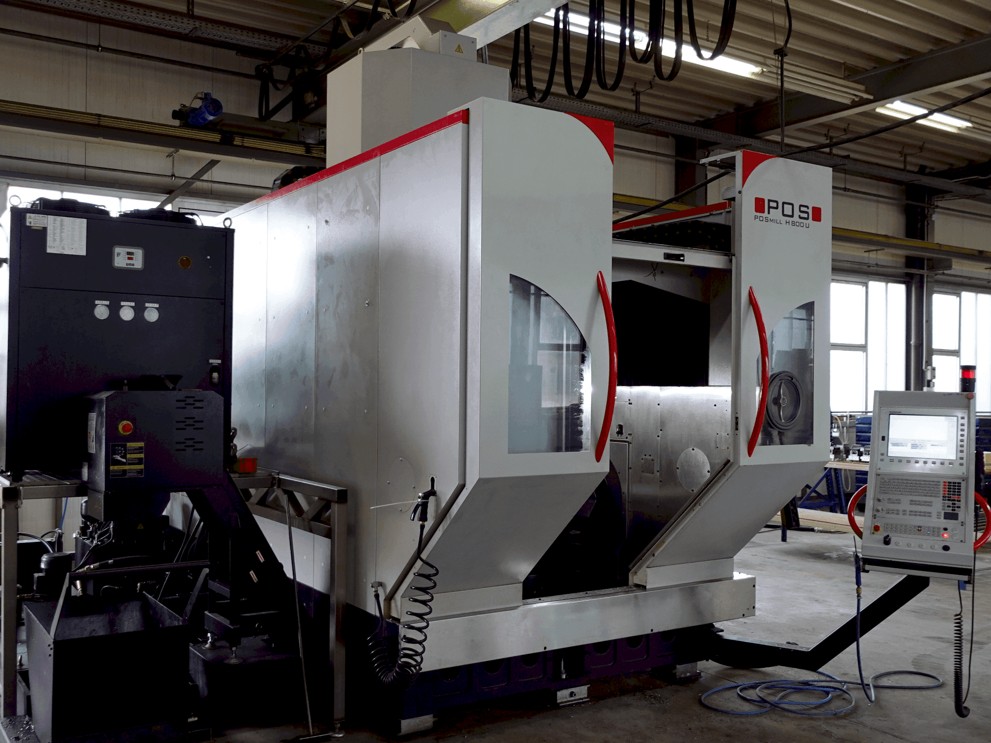 Vooraanzicht van POSmill H 800 U machine