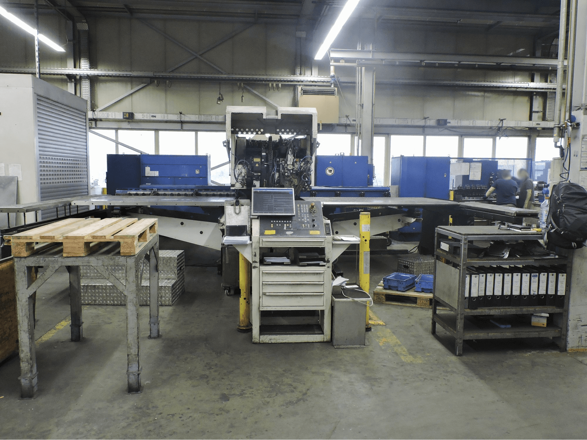 Vooraanzicht van Trumpf Trumatic 600L machine
