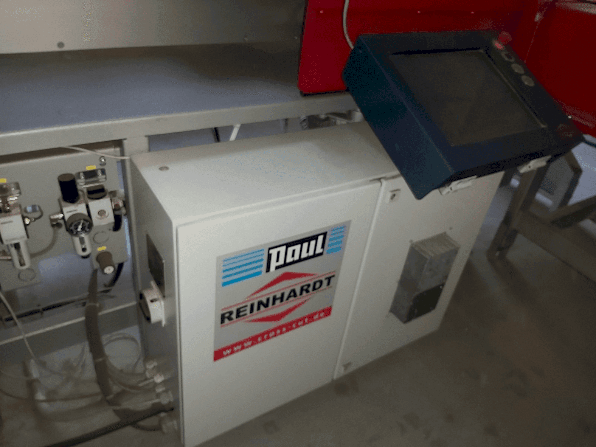 Vooraanzicht van Paul Reinhardt SlimLine SL170 S60 machine