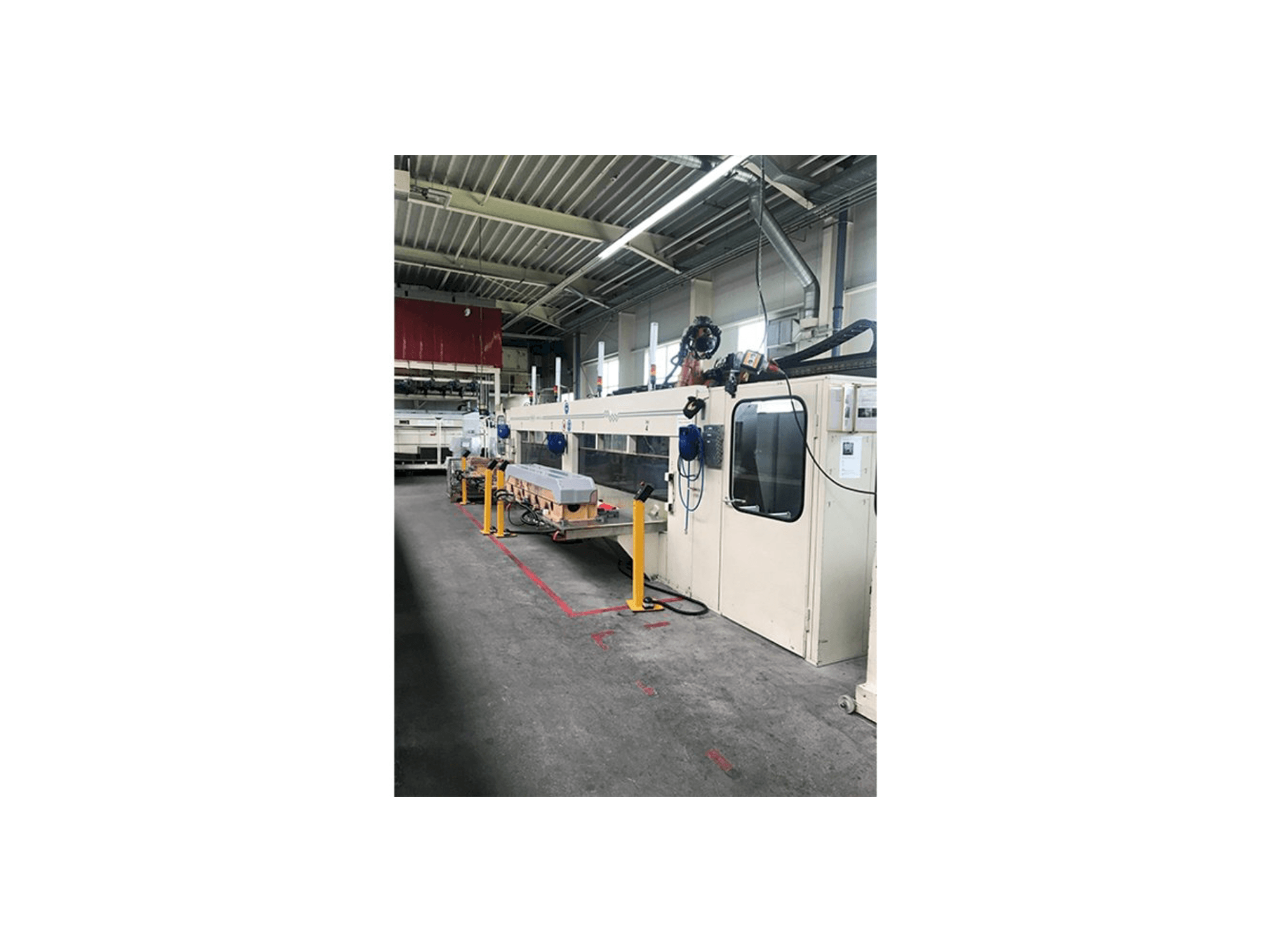 Rechts zijaanzicht van MAKA MROB 60 Jet machine