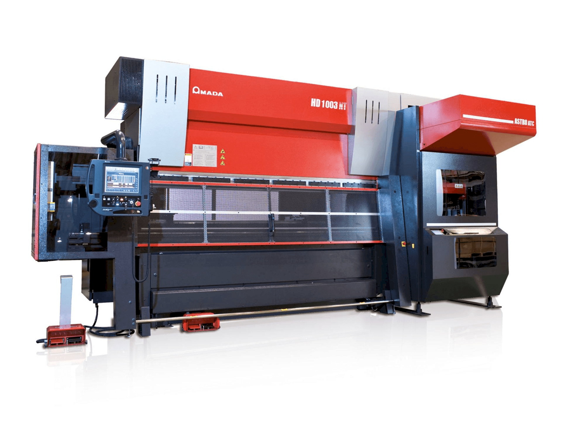 Vooraanzicht van AMADA HD-1003ATC machine