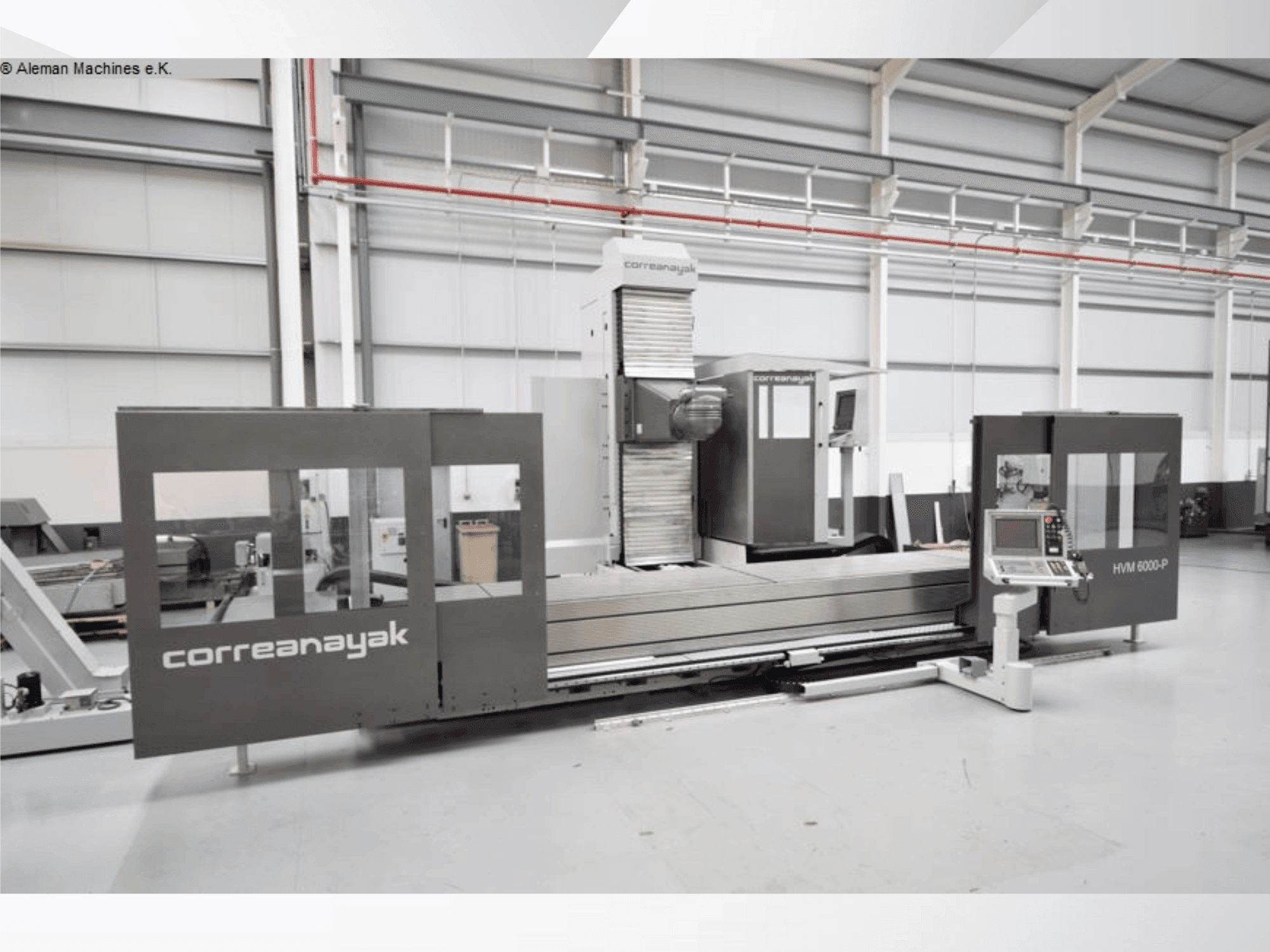 Vooraanzicht van ANAYAK HVM 6000 machine