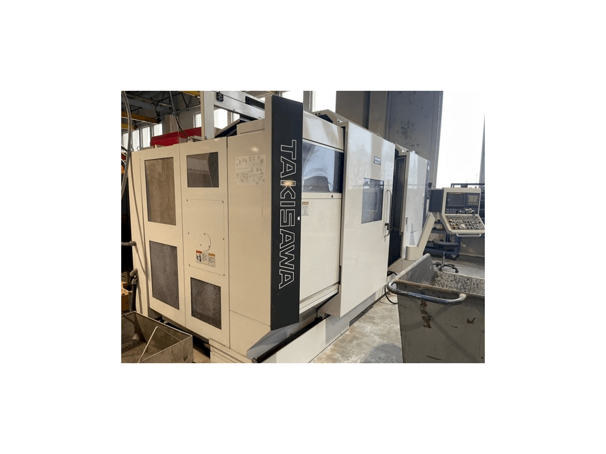 Vooraanzicht van Takisawa TMM250-M3 machine