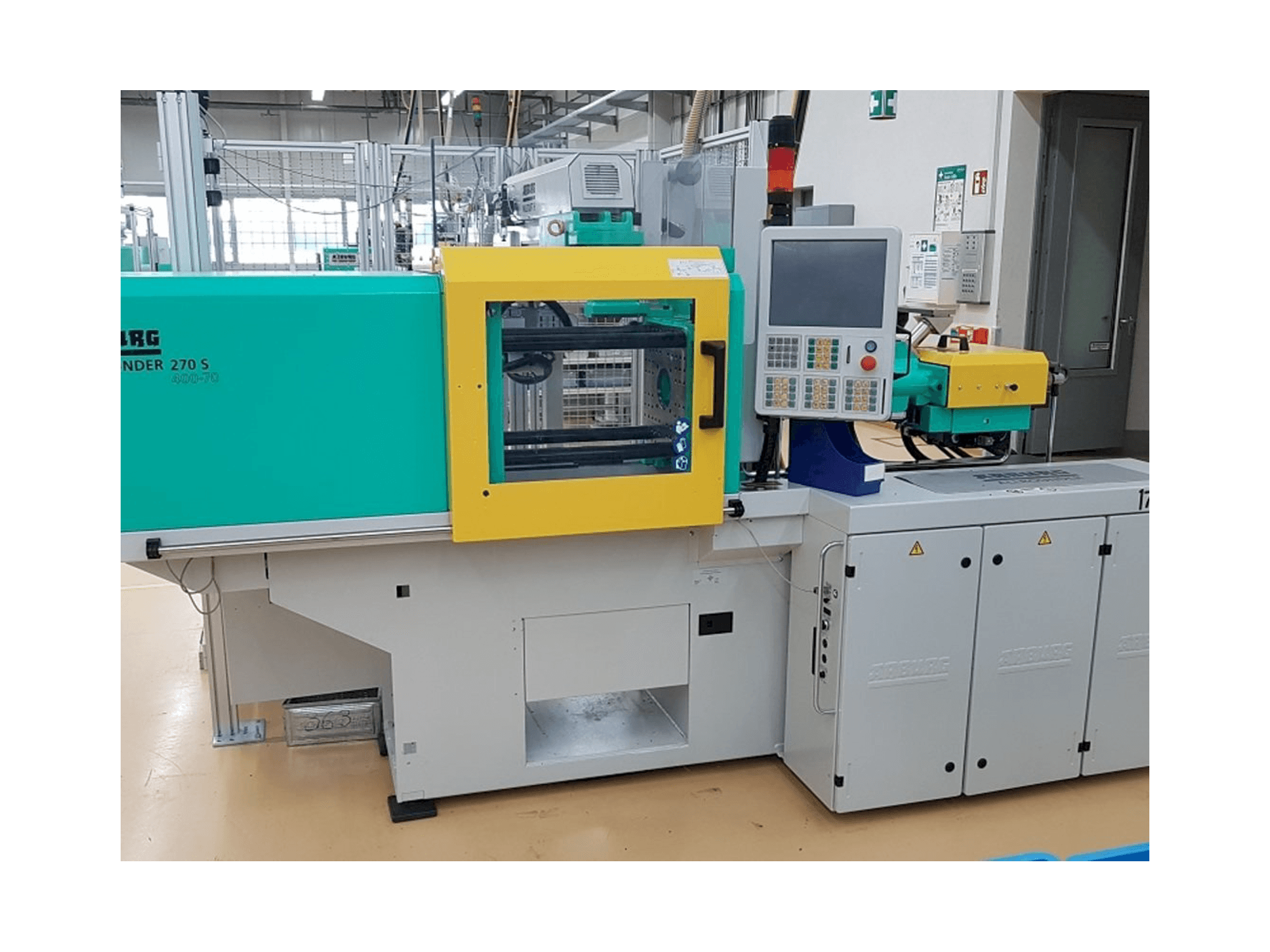 Vooraanzicht van Arburg SGM 270 S 400-70 machine