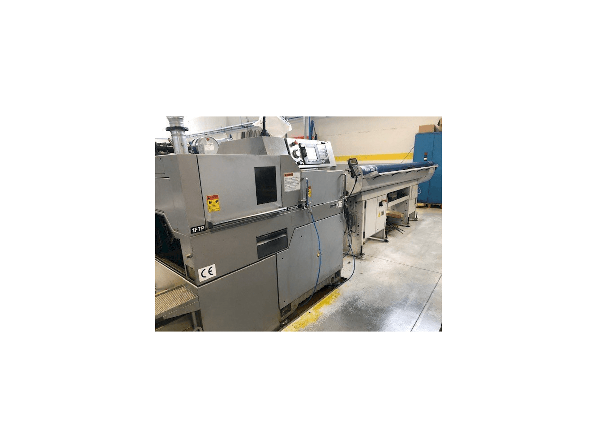 Vooraanzicht van Citizen K16 VIIP machine