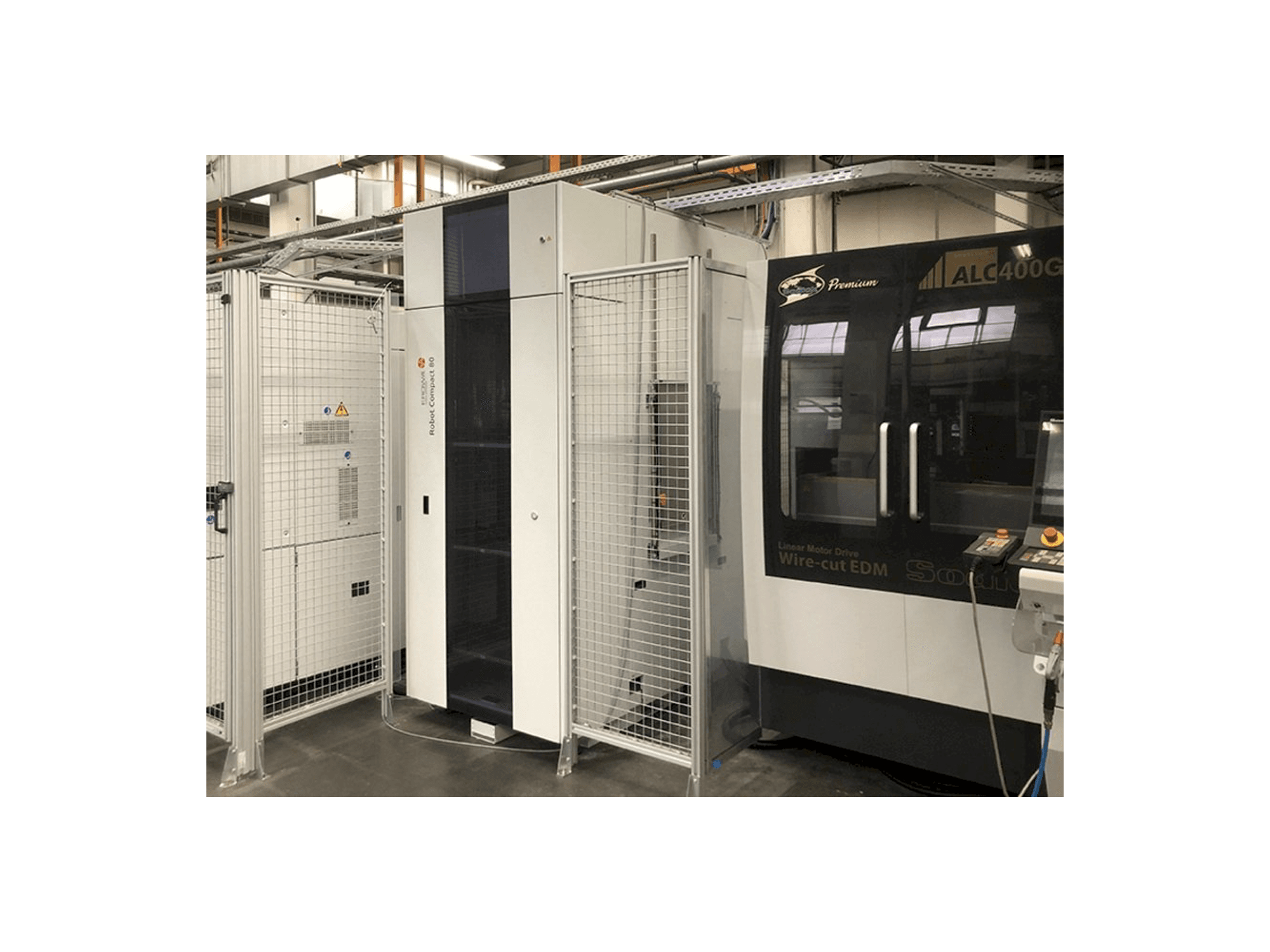 Vooraanzicht van Sodick ALC400G machine