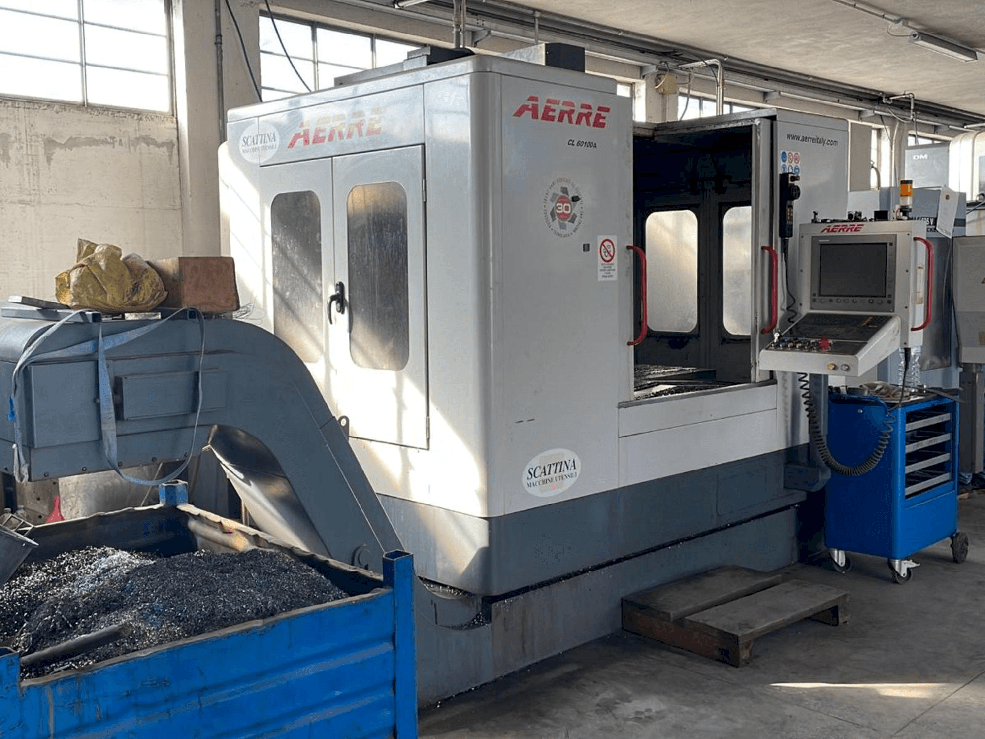 Vooraanzicht van AERRE CL60 100A machine