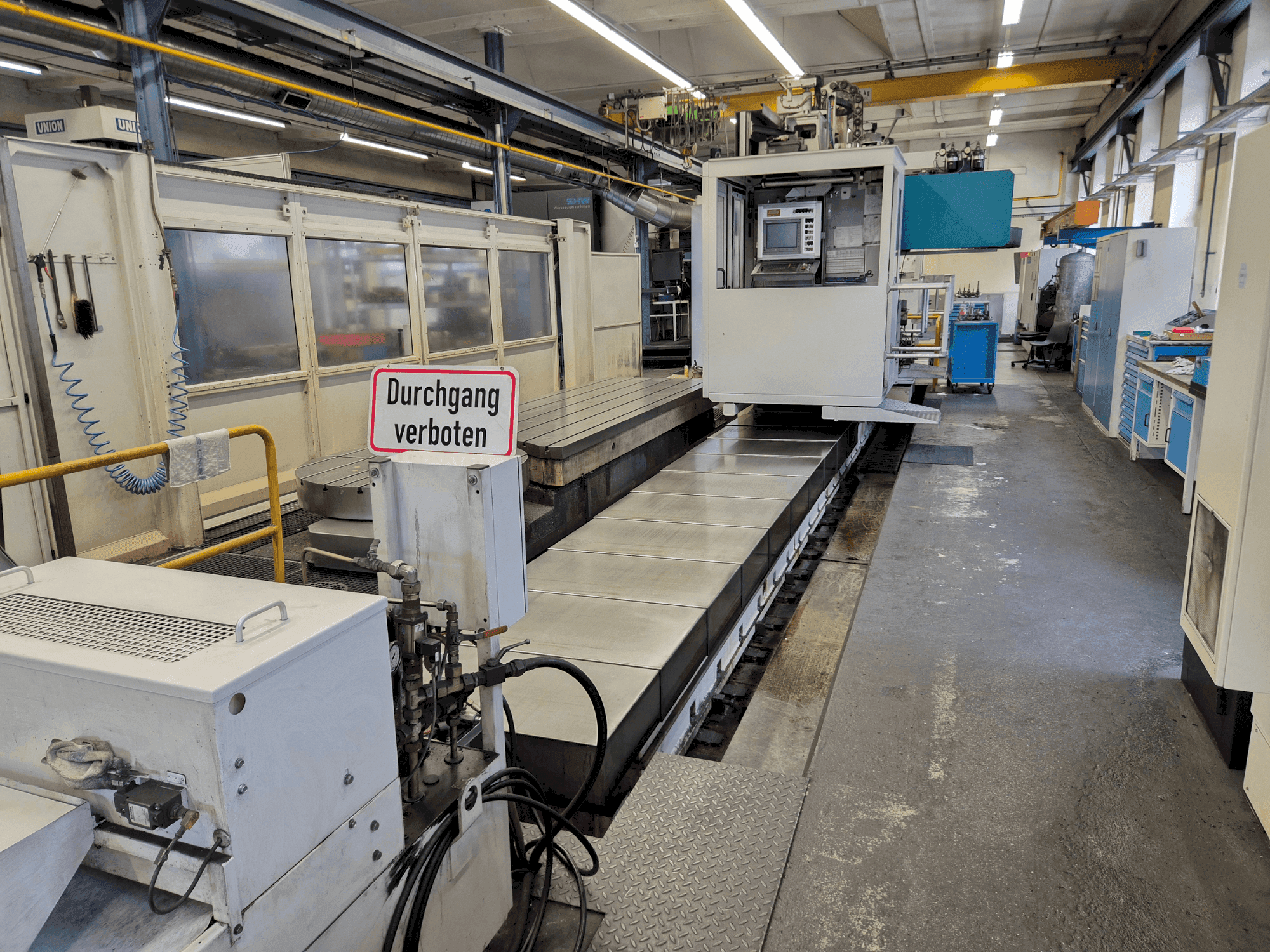 Vooraanzicht van SHW Powerspeed 5 machine