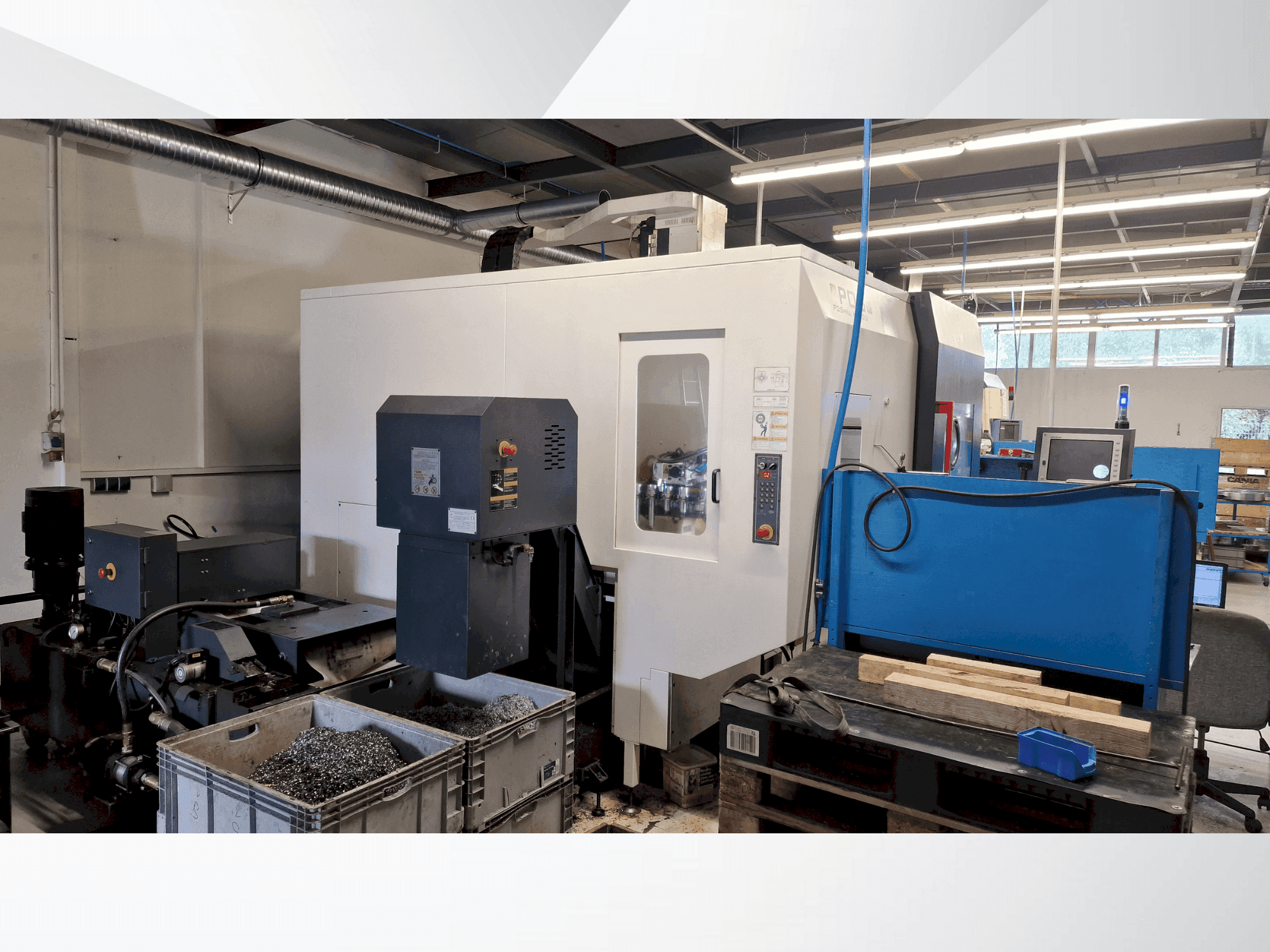 Vooraanzicht van POSmill H 500 U machine