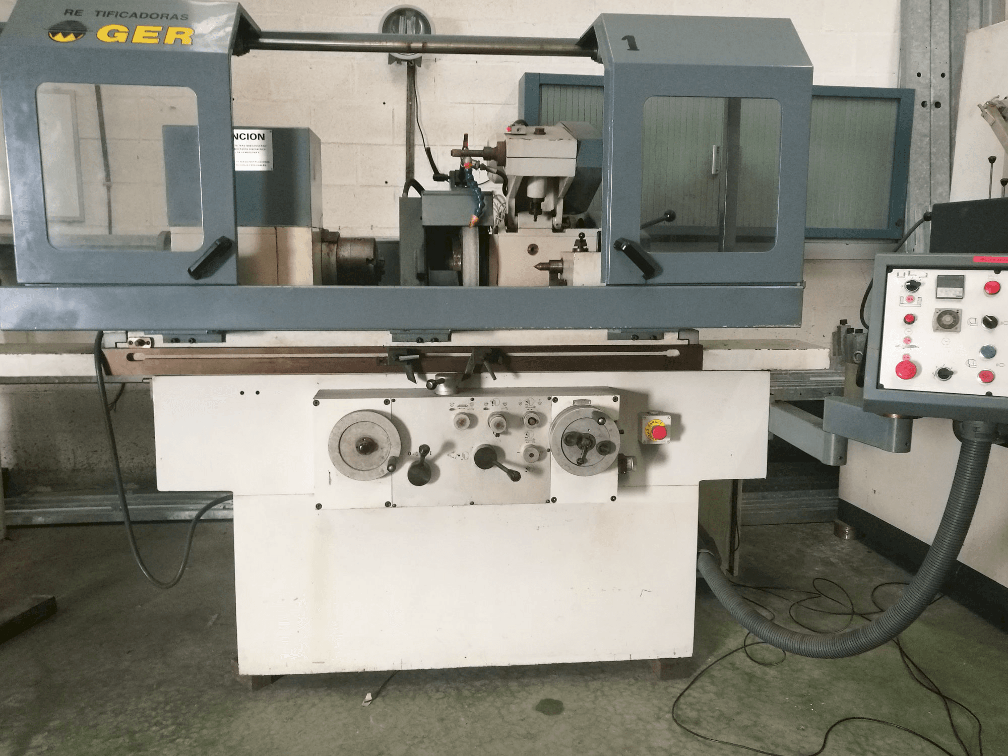 Vooraanzicht van GER C/600 machine