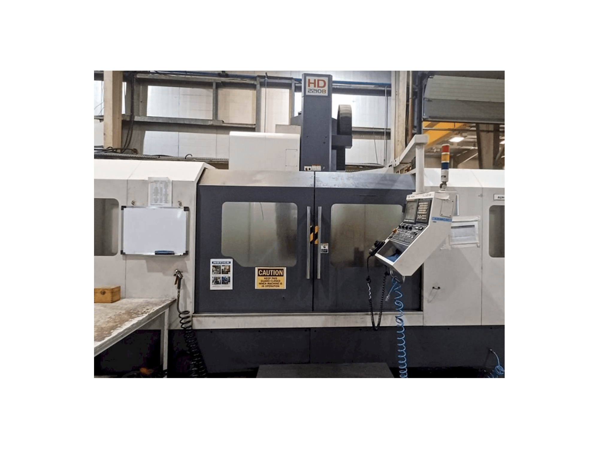 Vooraanzicht van Dugard HD 2210B machine