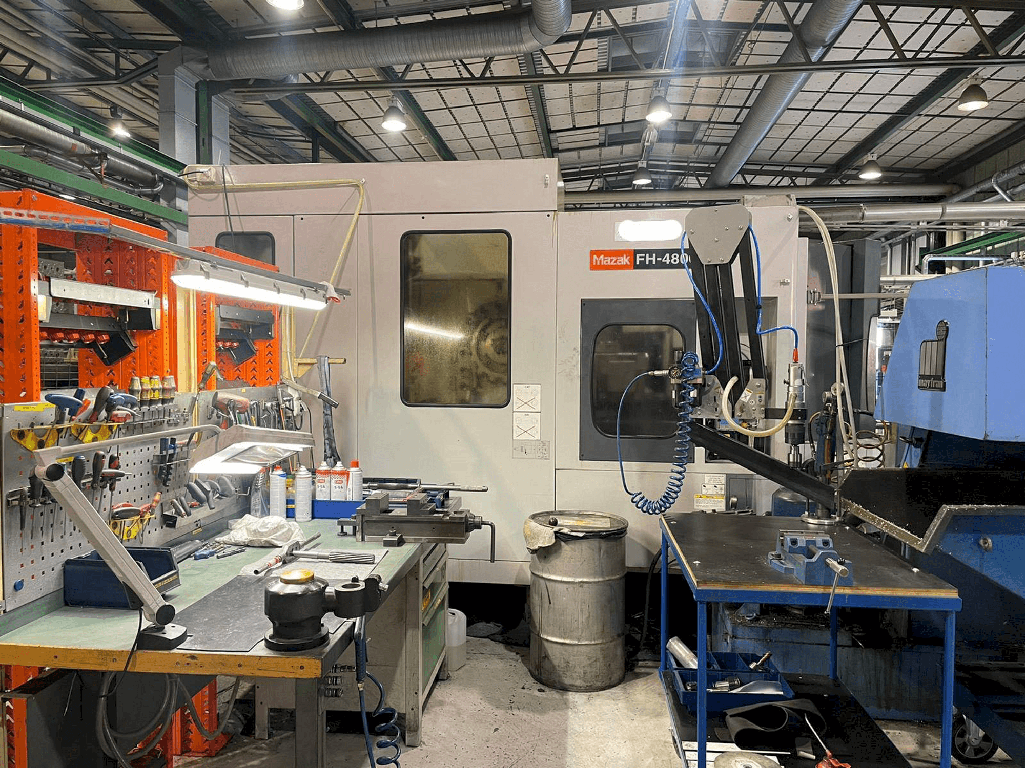 Vooraanzicht van Mazak FH-4800 machine