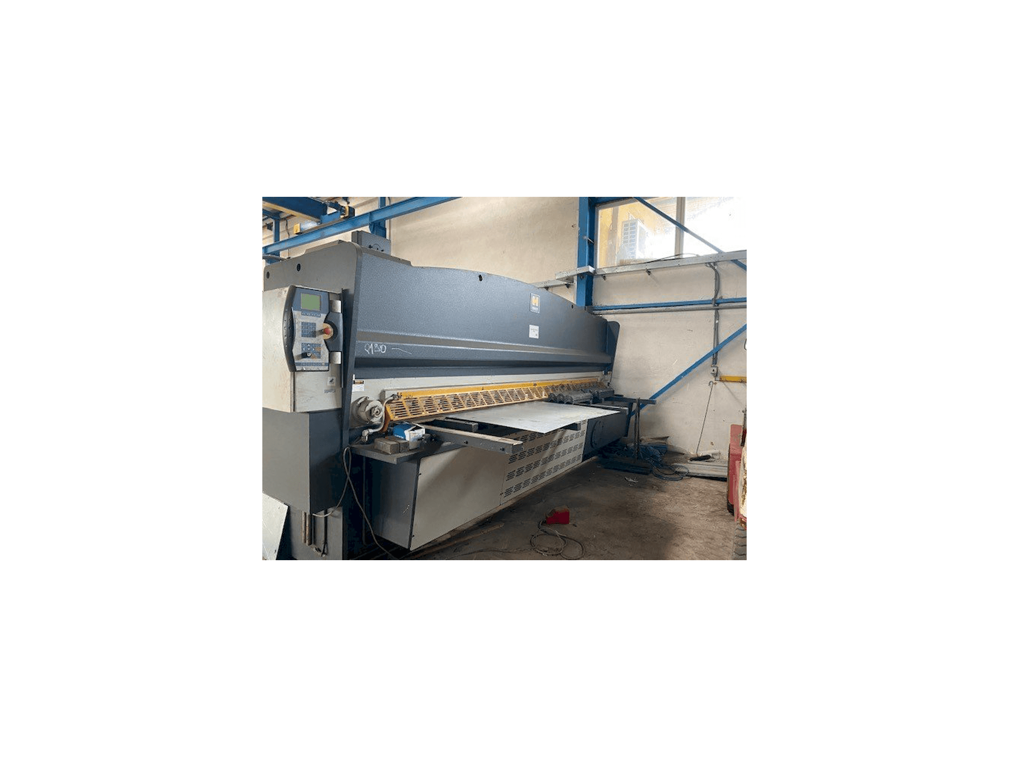 Vooraanzicht van HACO HSLX 4014 machine