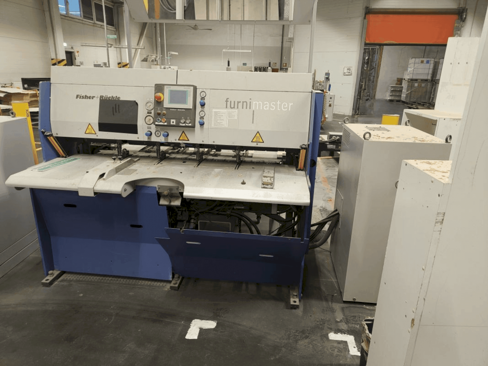 Vooraanzicht van FISCHER & RüCKLE FZR 21 machine