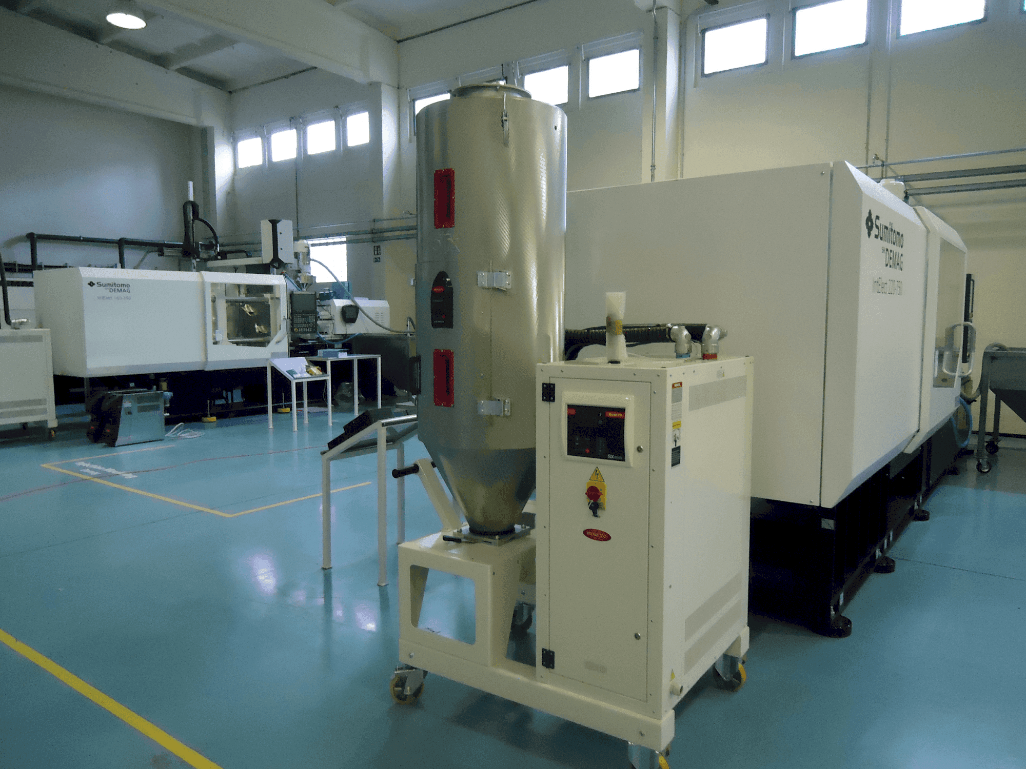 Vooraanzicht van SUMITOMO SHI DEMAG IntElect 220/610-750 smart machine