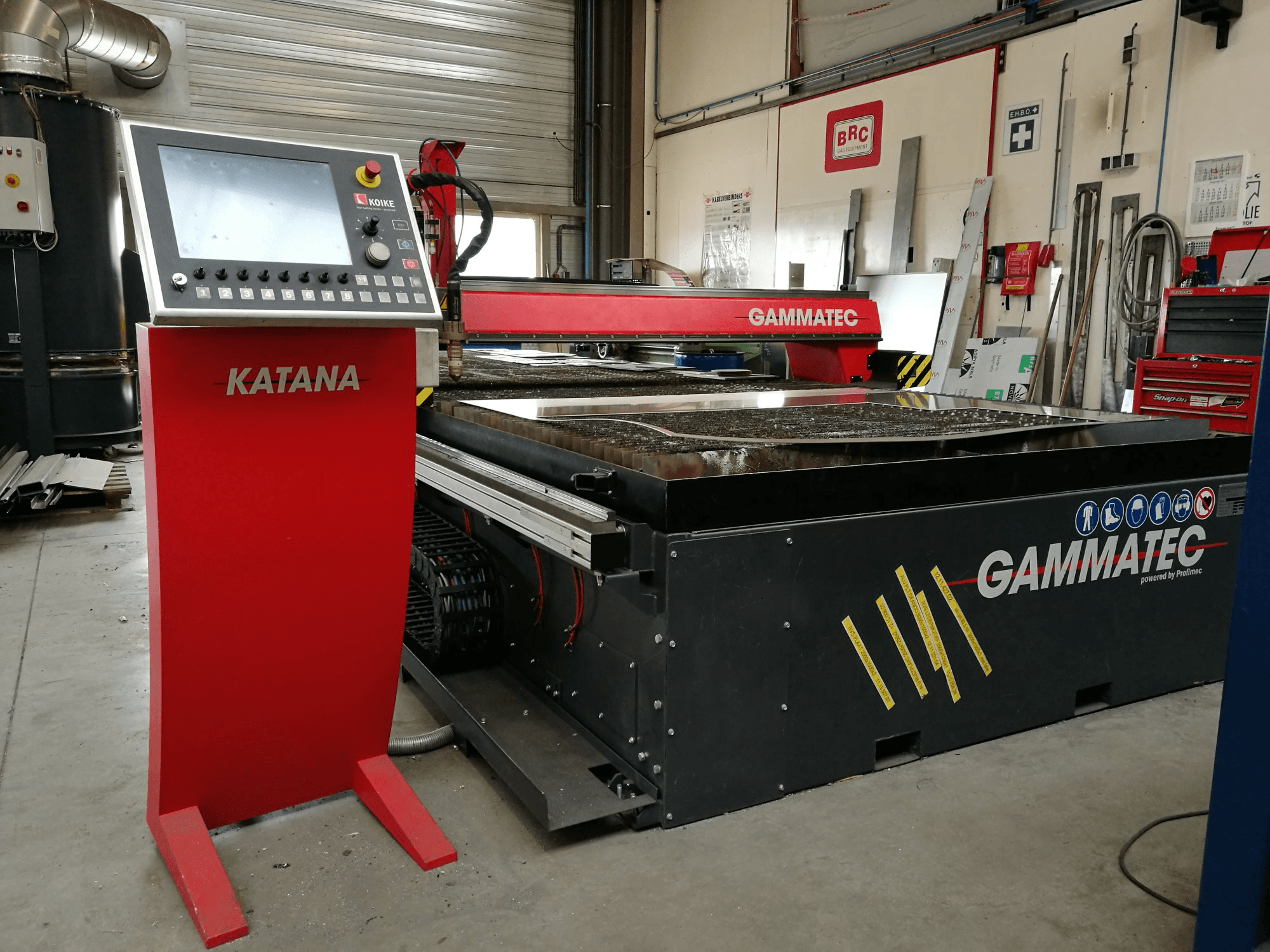 Besturingseenheid 1 van KOIKE GAMMATEC machine