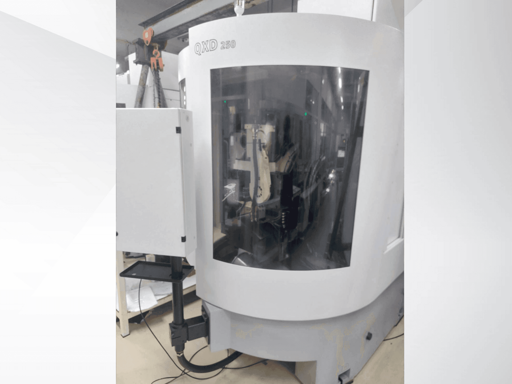 Vooraanzicht van VOLLMER QXD 250 machine