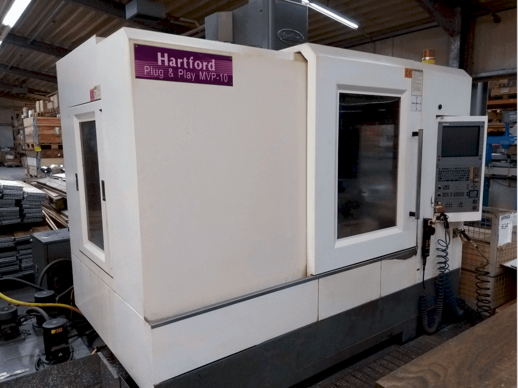 Vooraanzicht van HARTFORD Plug & Play MVP 10 machine