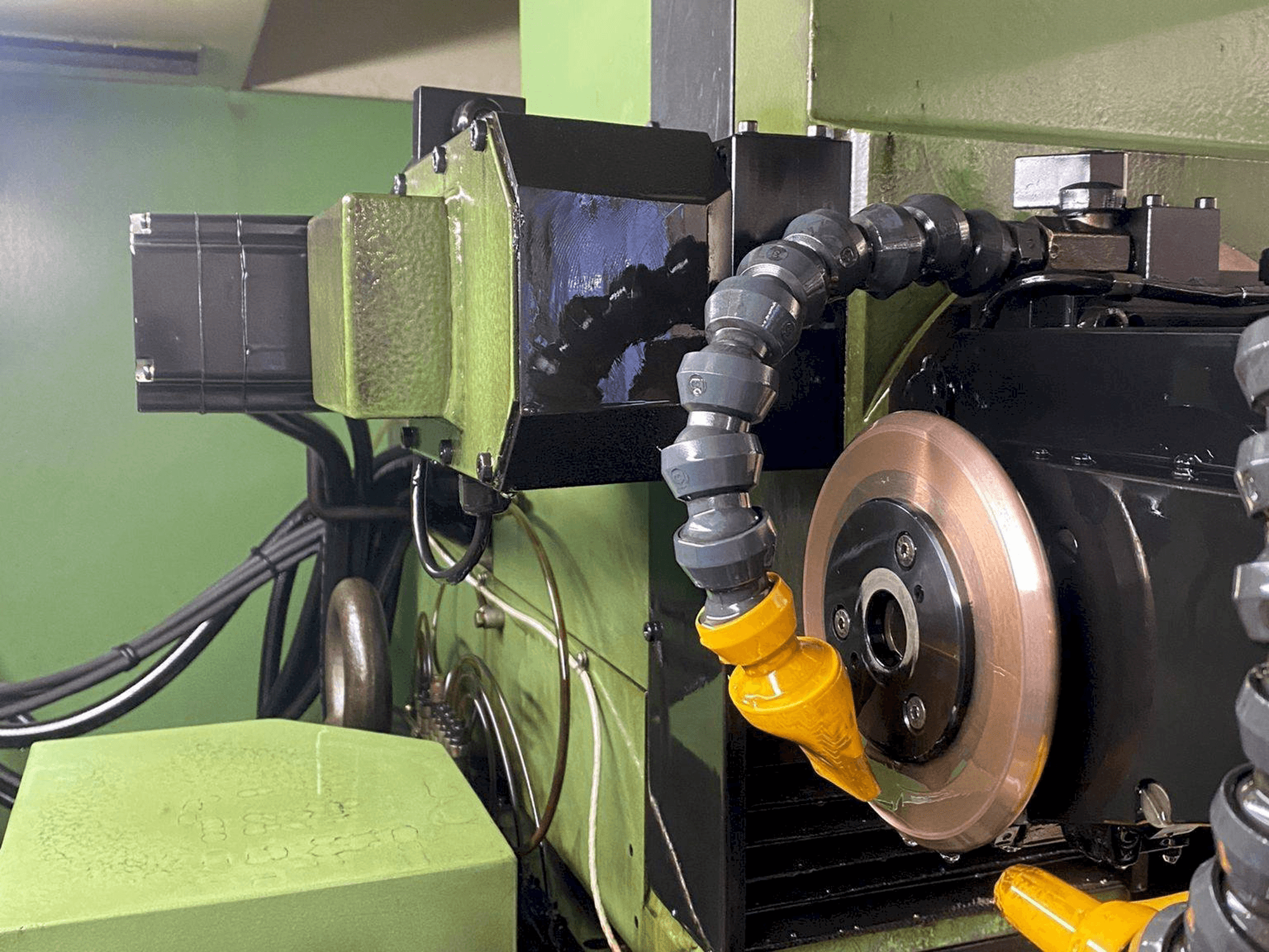 Werkruimte van VOLLMER QW72 P machine