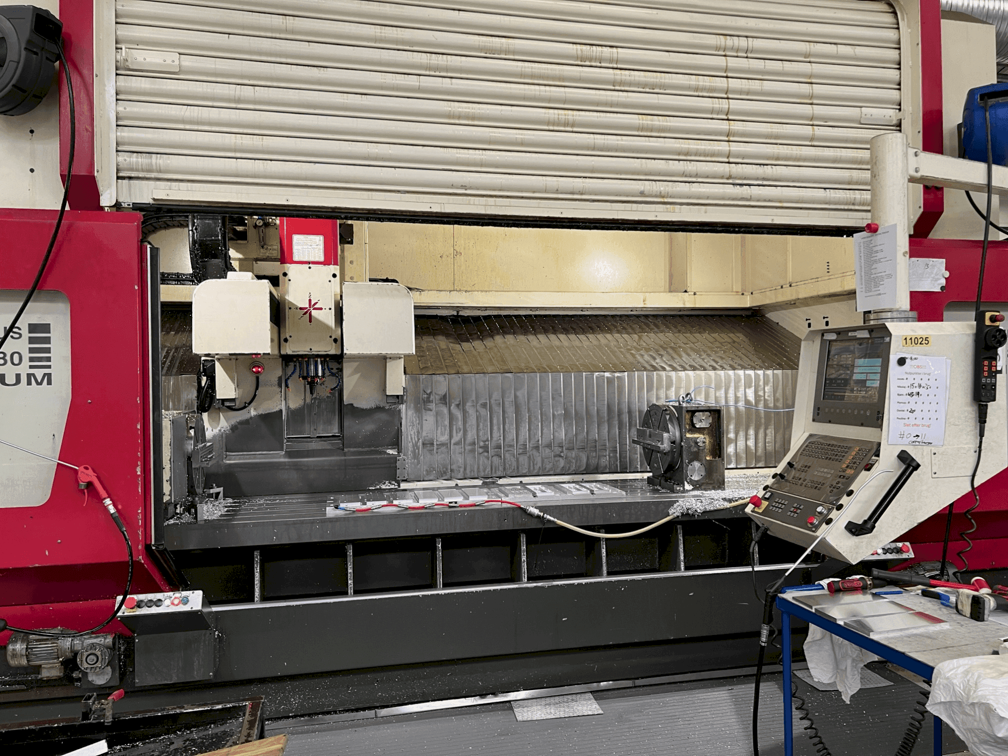 Vooraanzicht van HEDELIUS CB80M-3200 machine