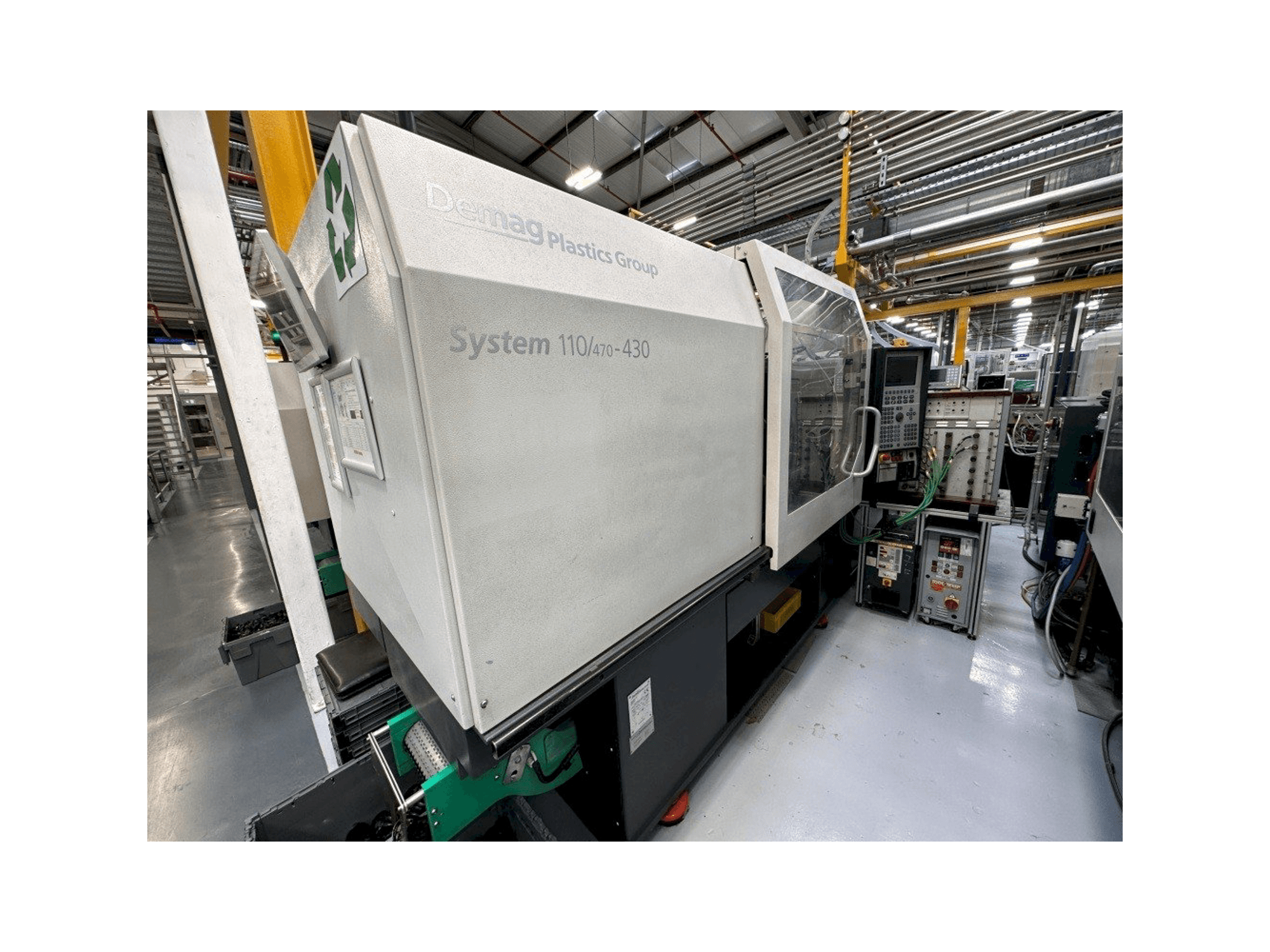 Vooraanzicht van DEMAG System 110/470-430 machine