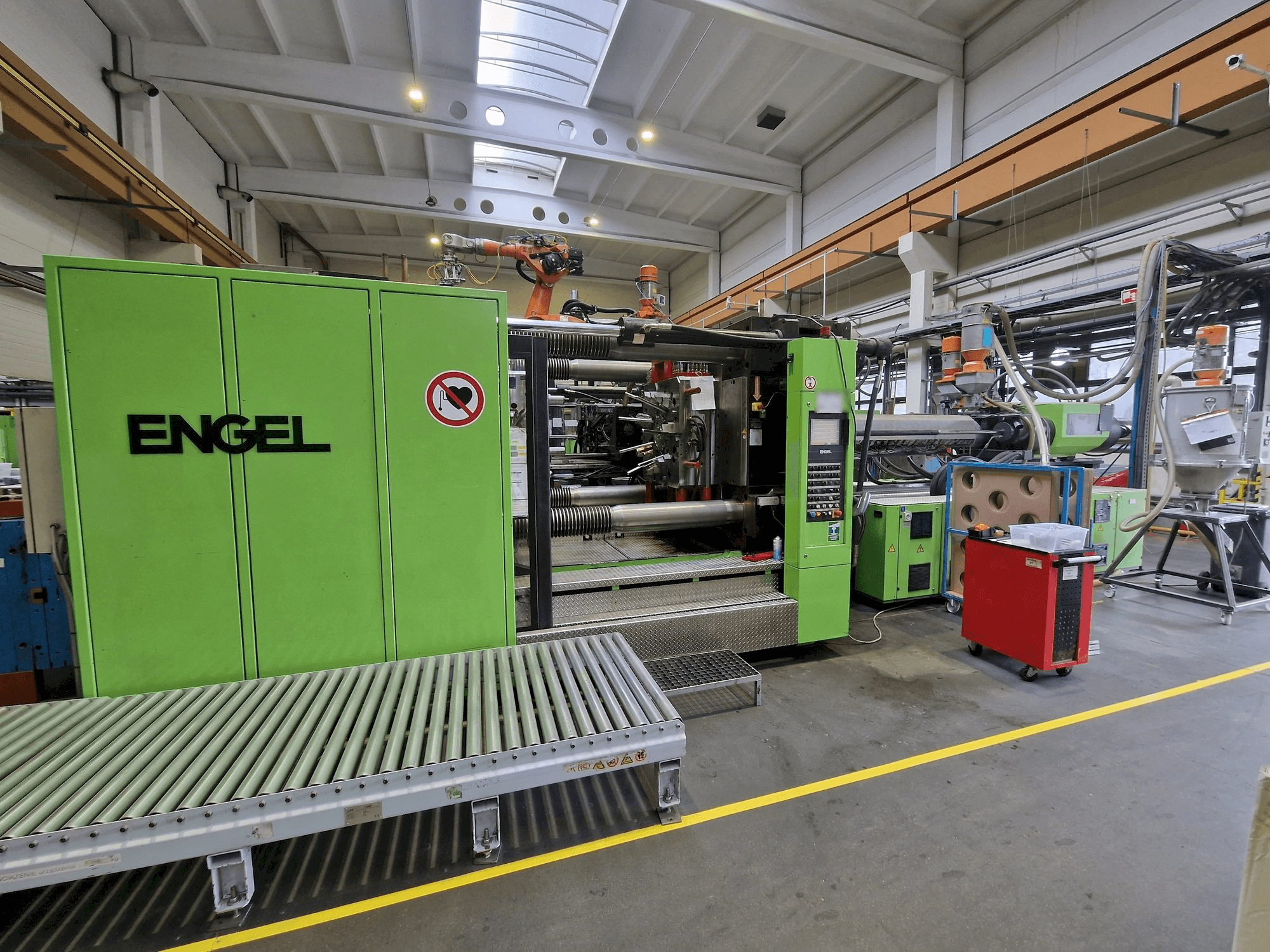Vooraanzicht van Engel DUO 3550H/330L/1000 COMBI machine
