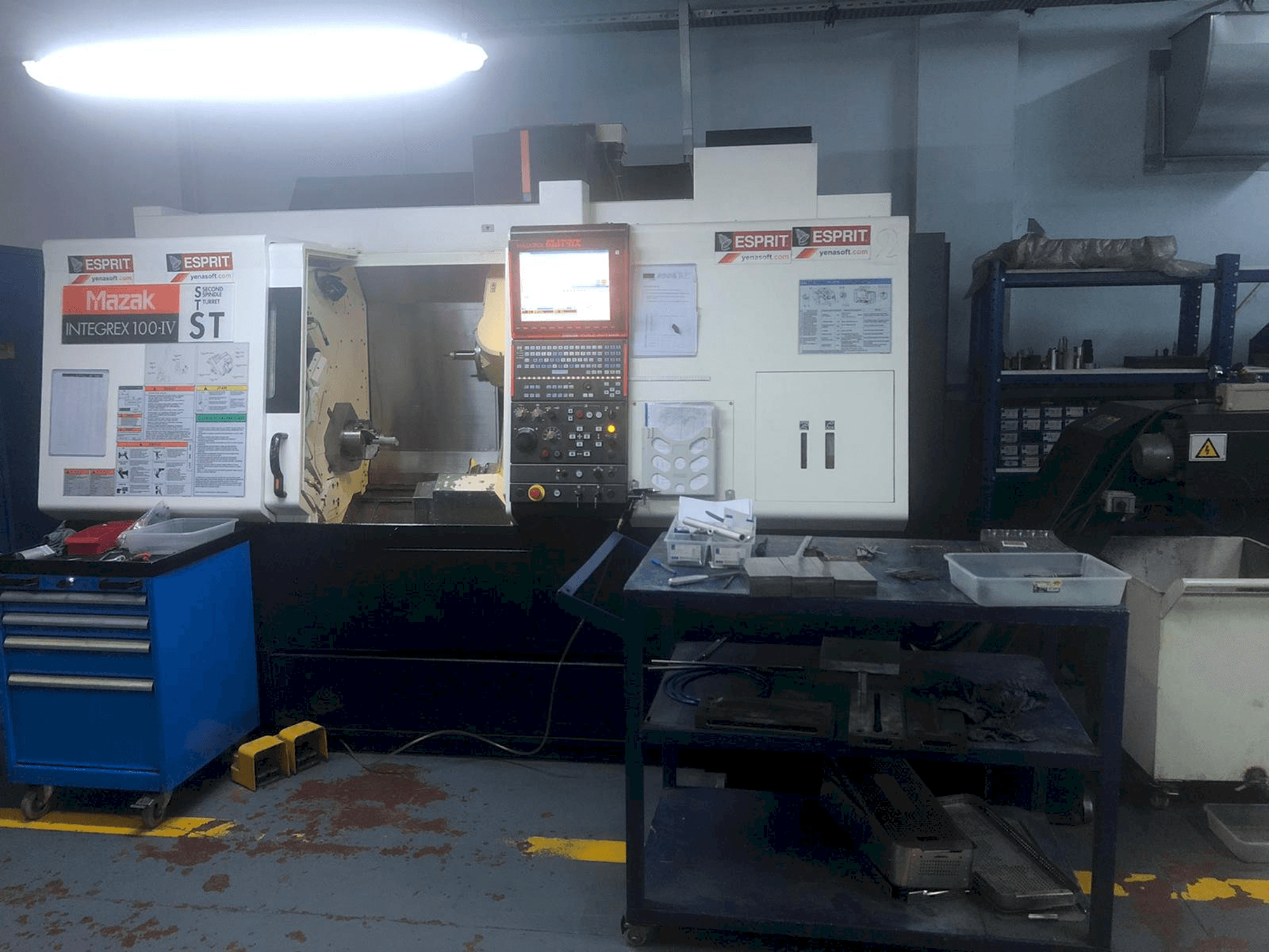 Vooraanzicht van Mazak Mazak Integrex 100 ST machine