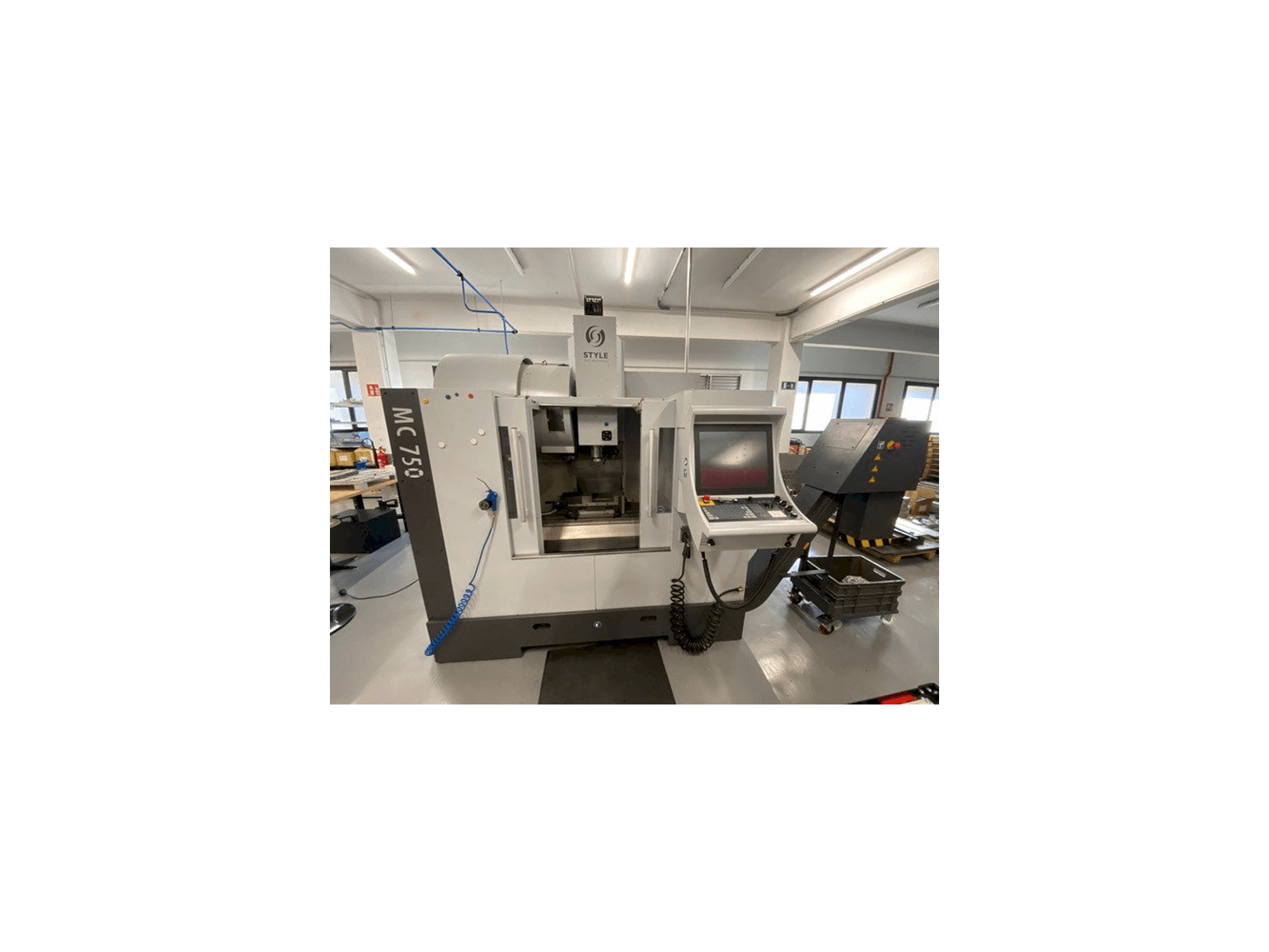 Vooraanzicht van STYLE MC 750 machine