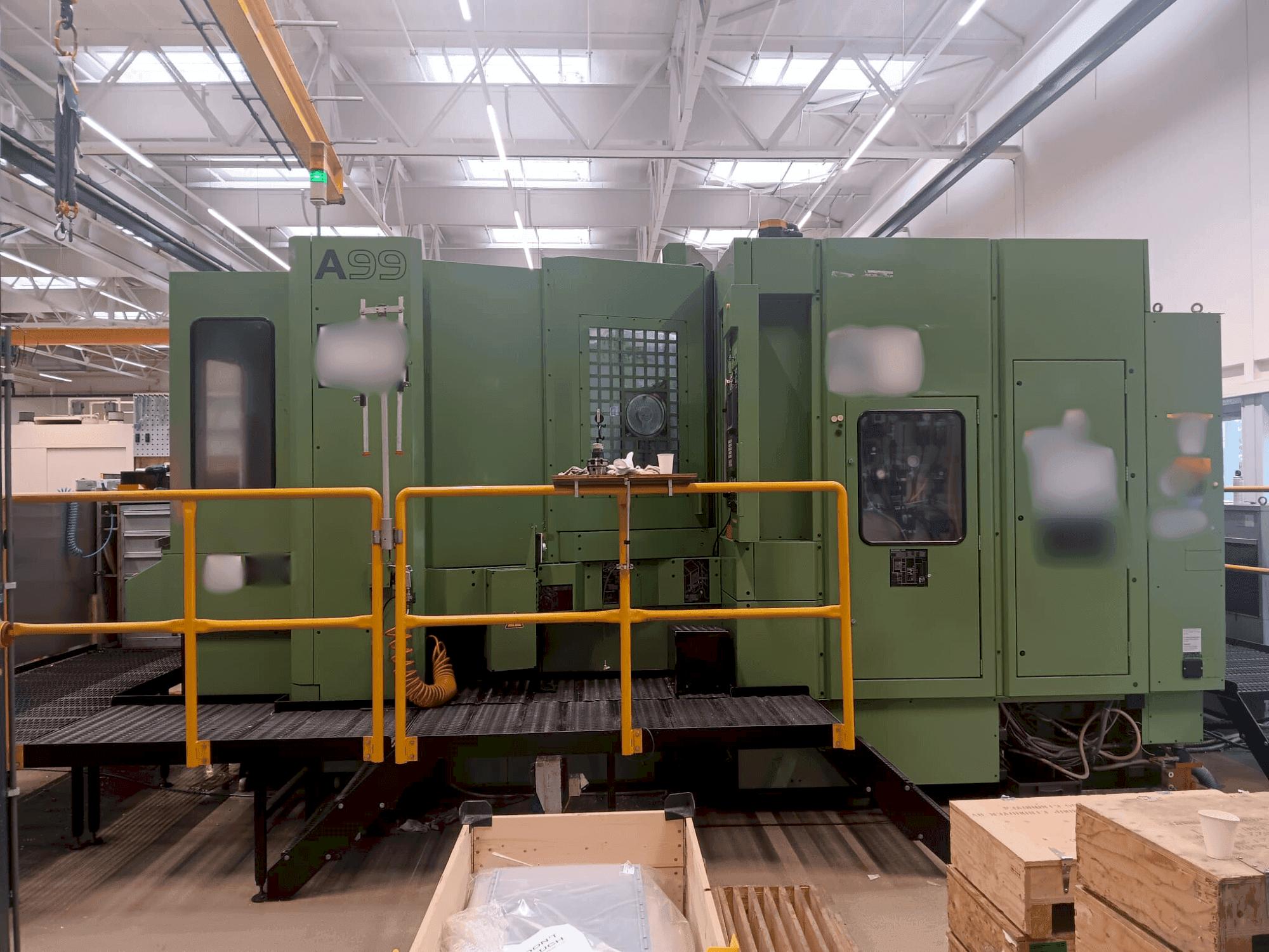 Vooraanzicht van Makino A99-A188 machine