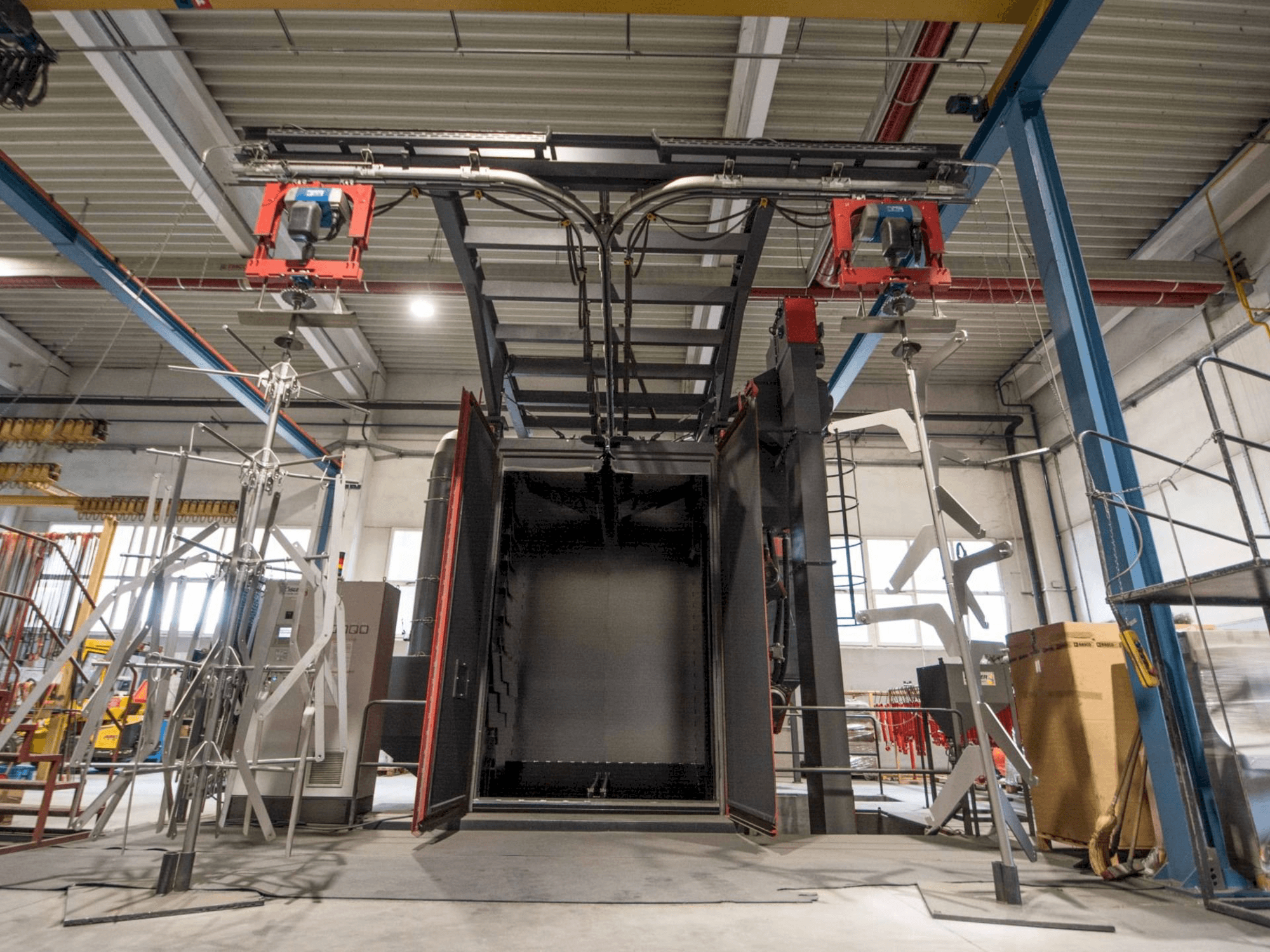 Vooraanzicht van Rosler RHBE 20/30 machine