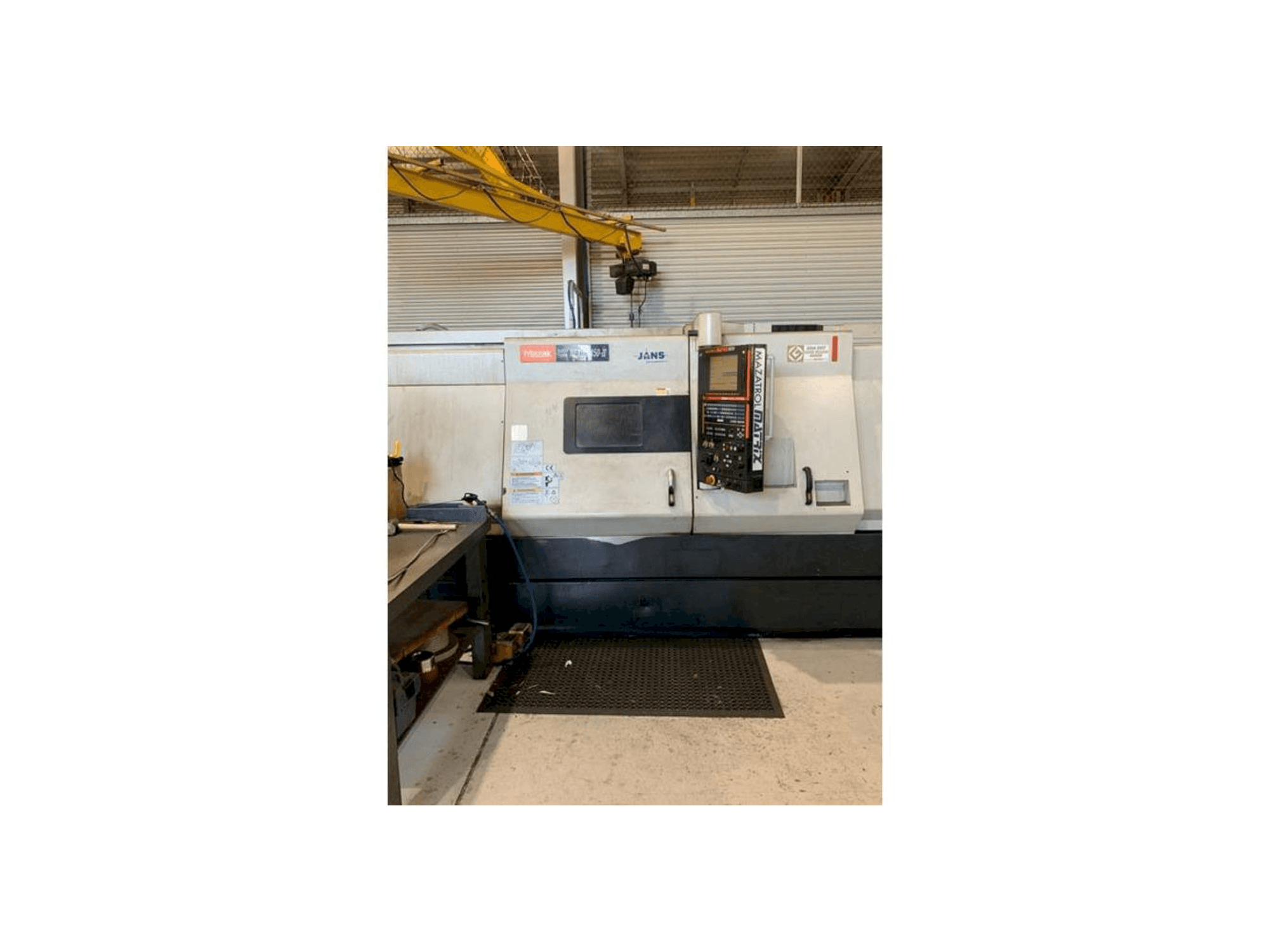 Vooraanzicht van Mazak QUICK TURN NEXUS 450 II machine